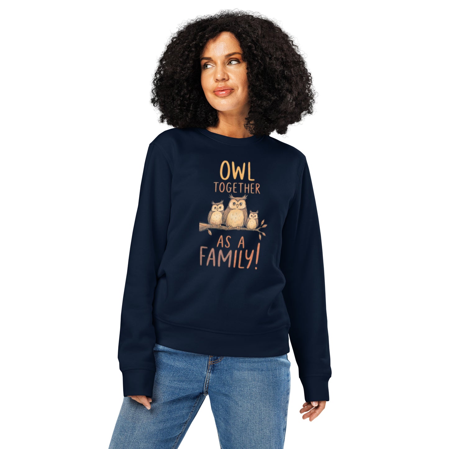 Unisex organic mid-weight sweatshirt Dudeily