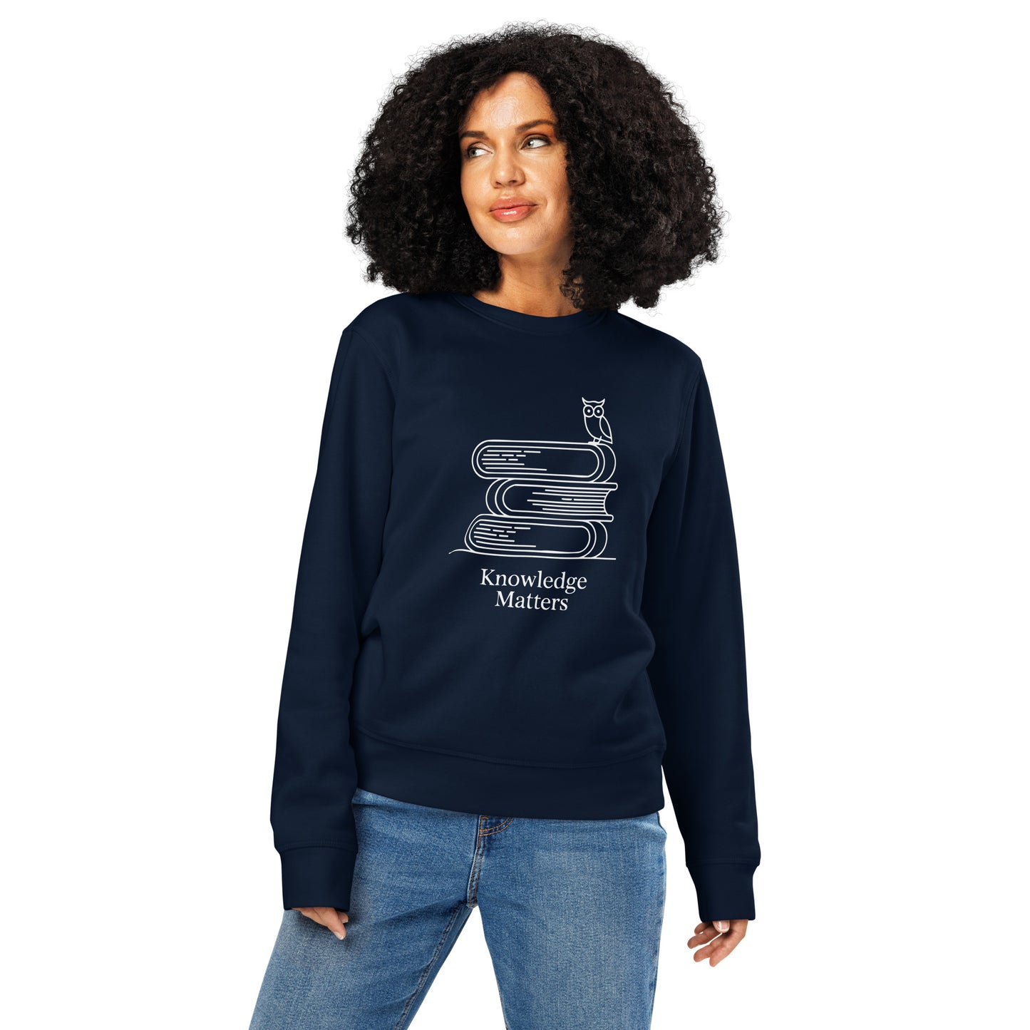 Unisex organic mid-weight sweatshirt Dudeily