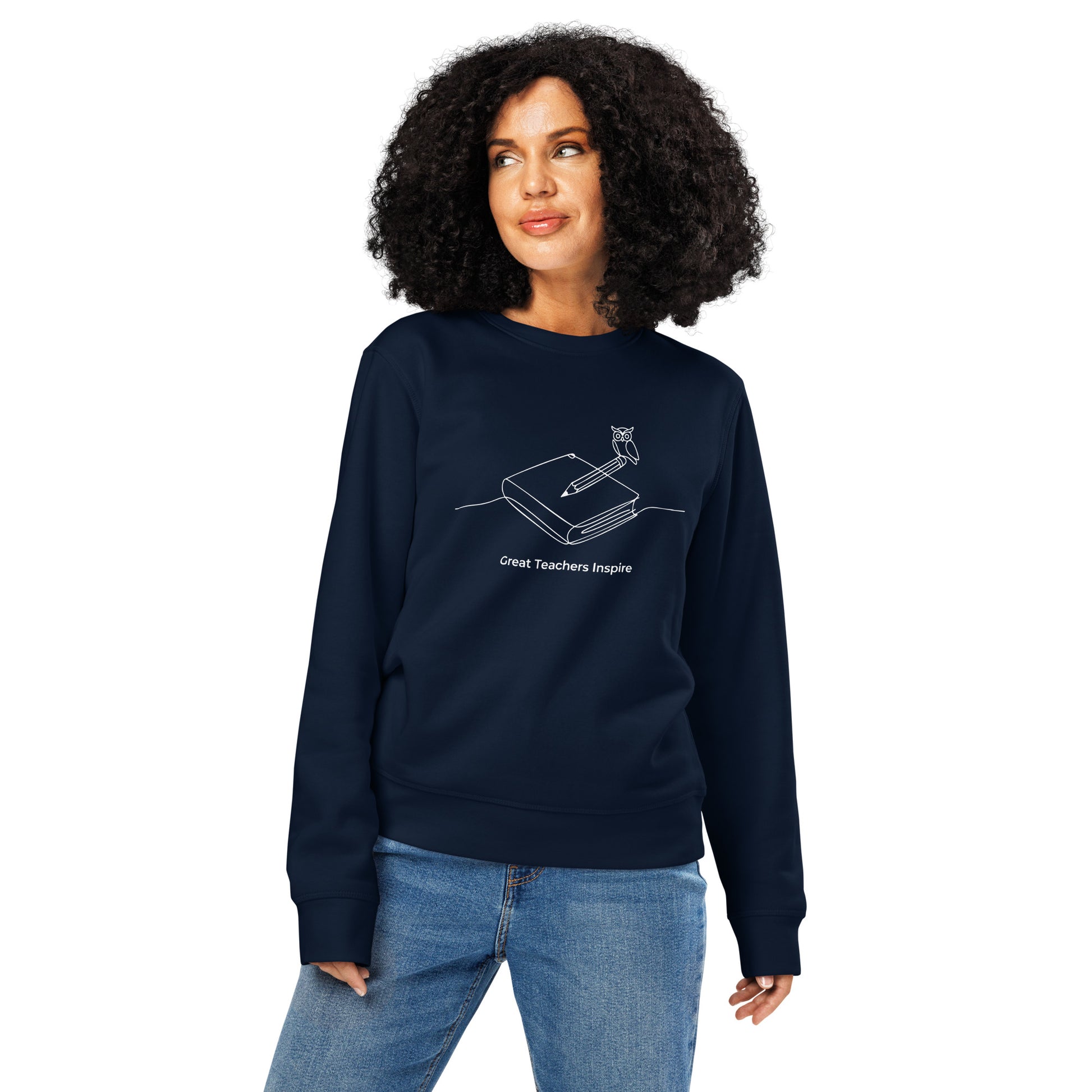 Unisex organic mid-weight sweatshirt Dudeily