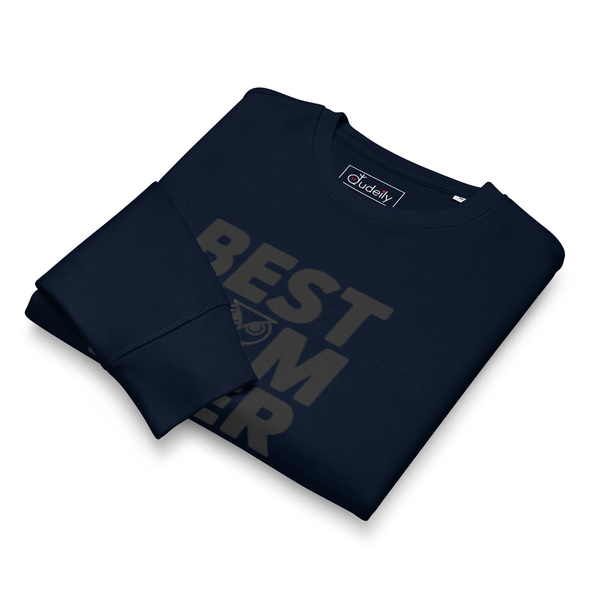 Unisex Organic Mid-Weight Sweatshirt – Sustainable Owl-Themed Pullover for Everyday Comfort Dudeily