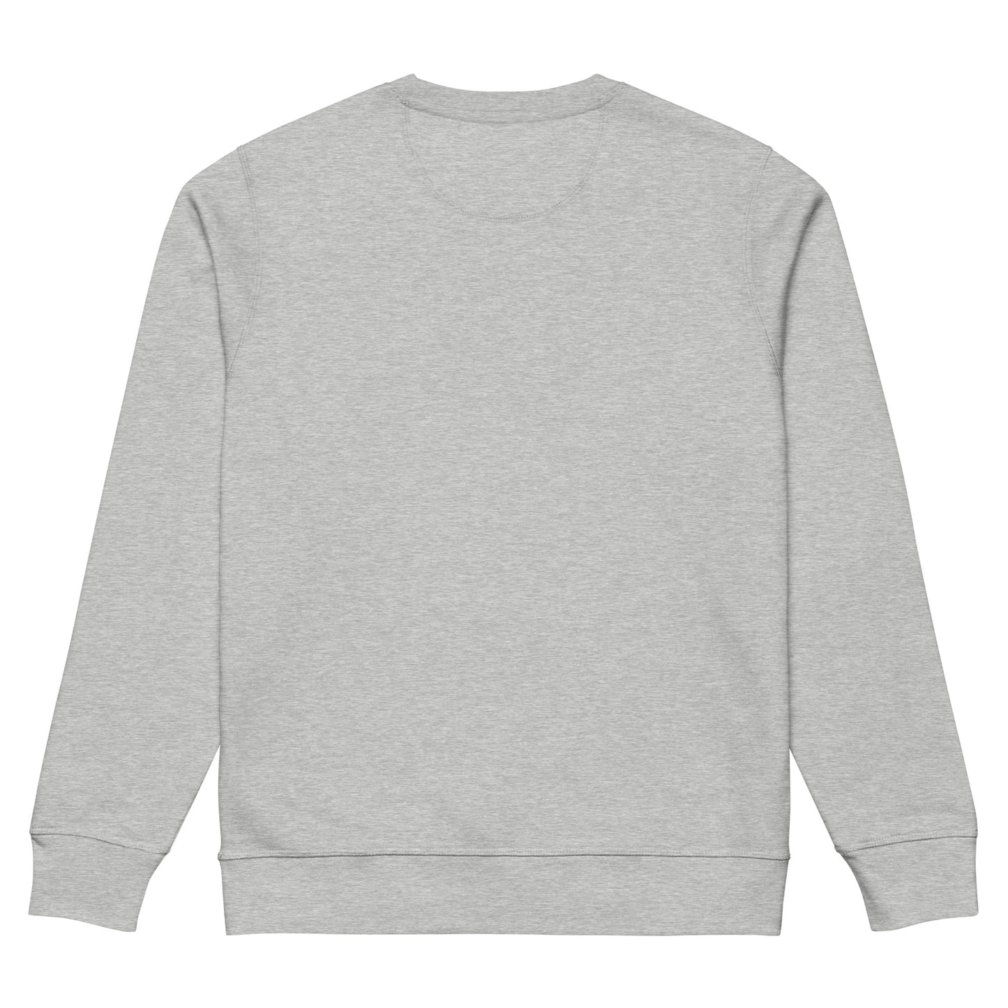 Unisex Organic Mid-Weight Sweatshirt "Gentle is Powerful" – Owl Print Sustainable Fashion Dudeily