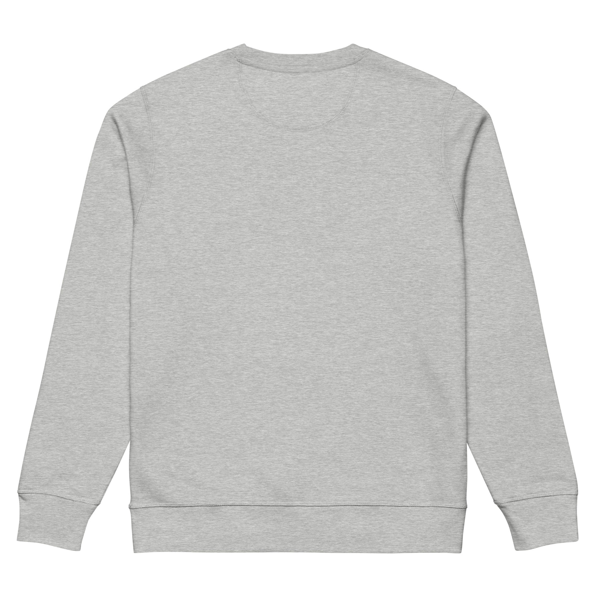 Unisex Organic Mid-Weight Sweatshirt "Gentle is Powerful" – Owl Print Sustainable Fashion Dudeily