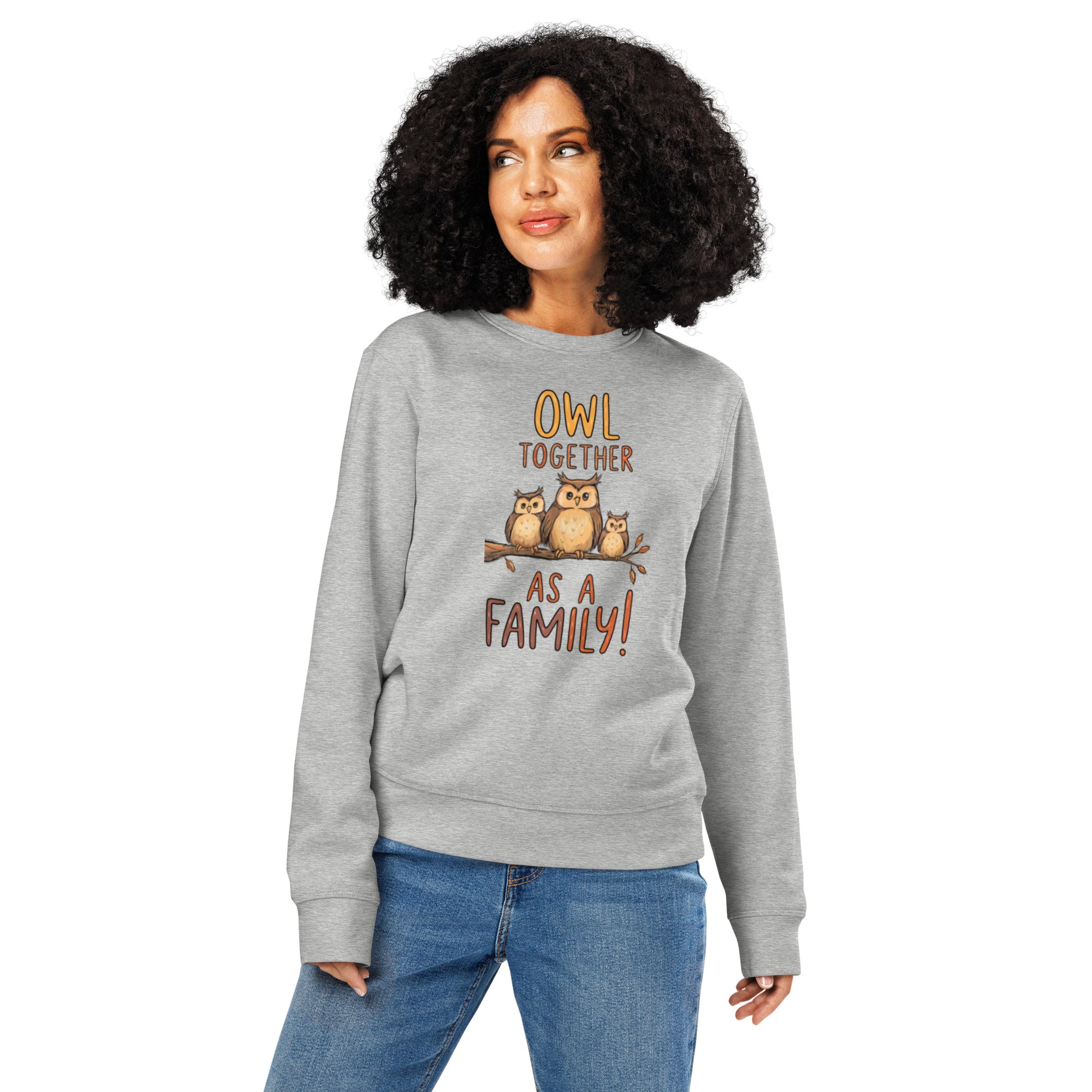 Unisex organic mid-weight sweatshirt Dudeily