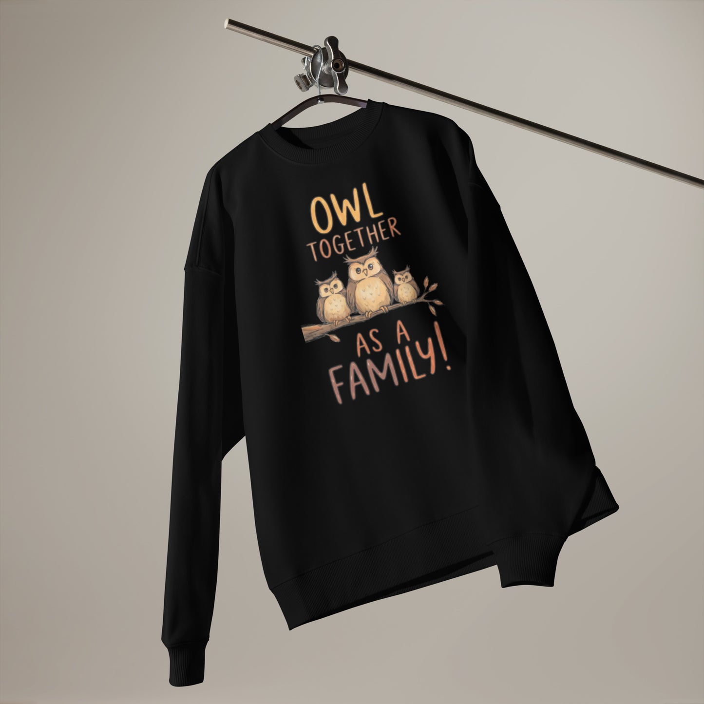 OwlNest Unisex Organic Oversized Sweatshirt – Cozy Meets Conscious Living Dudeily