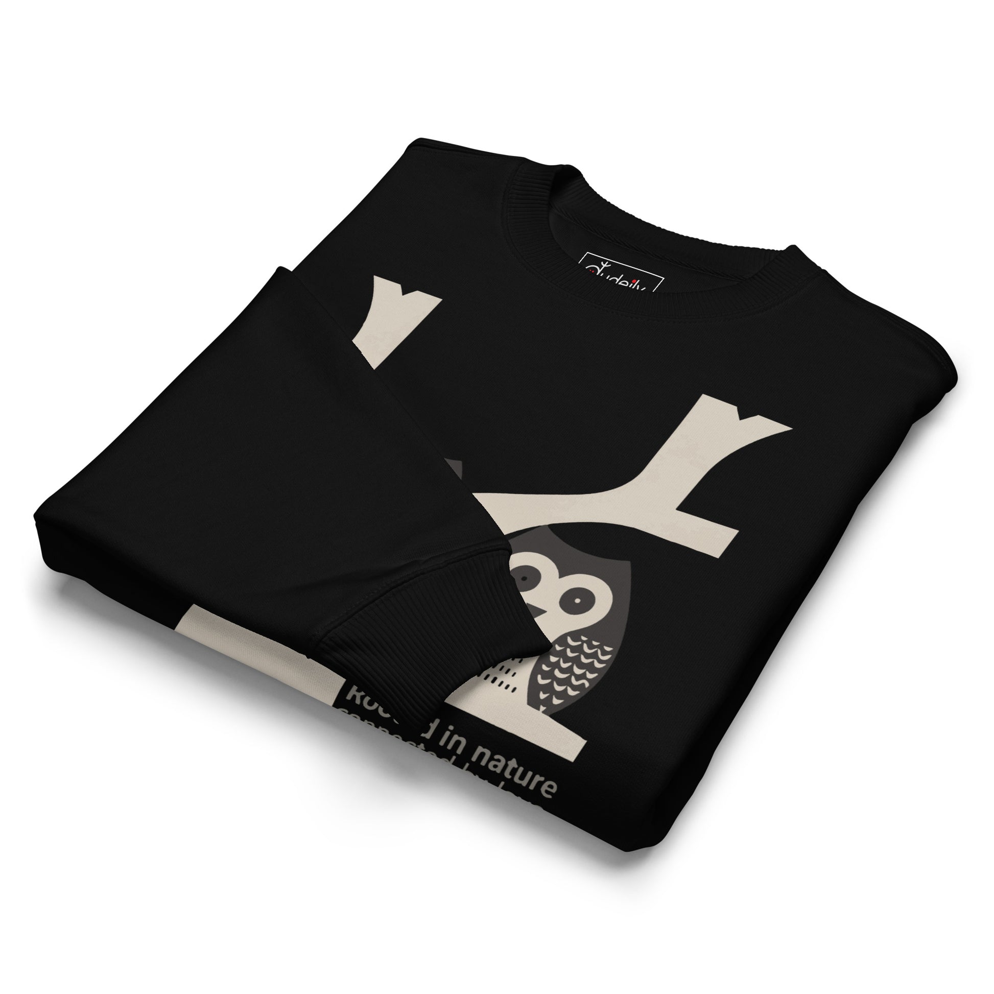 Unisex Organic Oversized Sweatshirt – OwlNest Sustainable Fashion USA Edition Dudeily