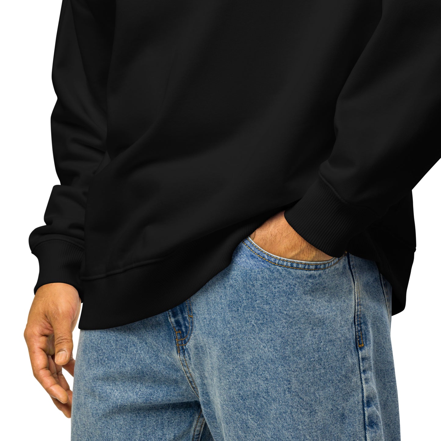 Unisex Organic Oversized Sweatshirt: 'Stay Cozy Hoot Loud' in Fall | Sustainable Owl Fashion USA Dudeily