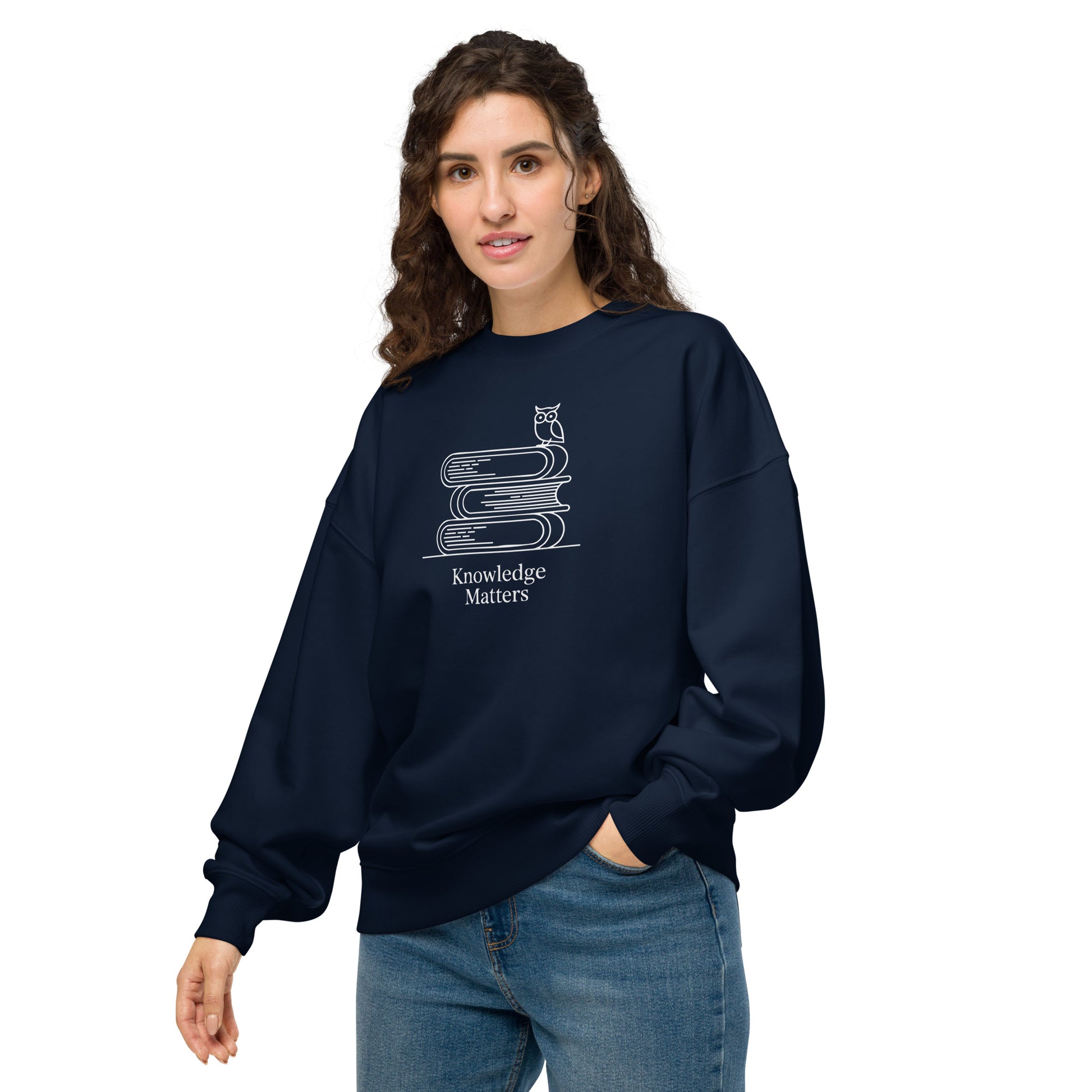 Unisex organic oversized sweatshirt Dudeily
