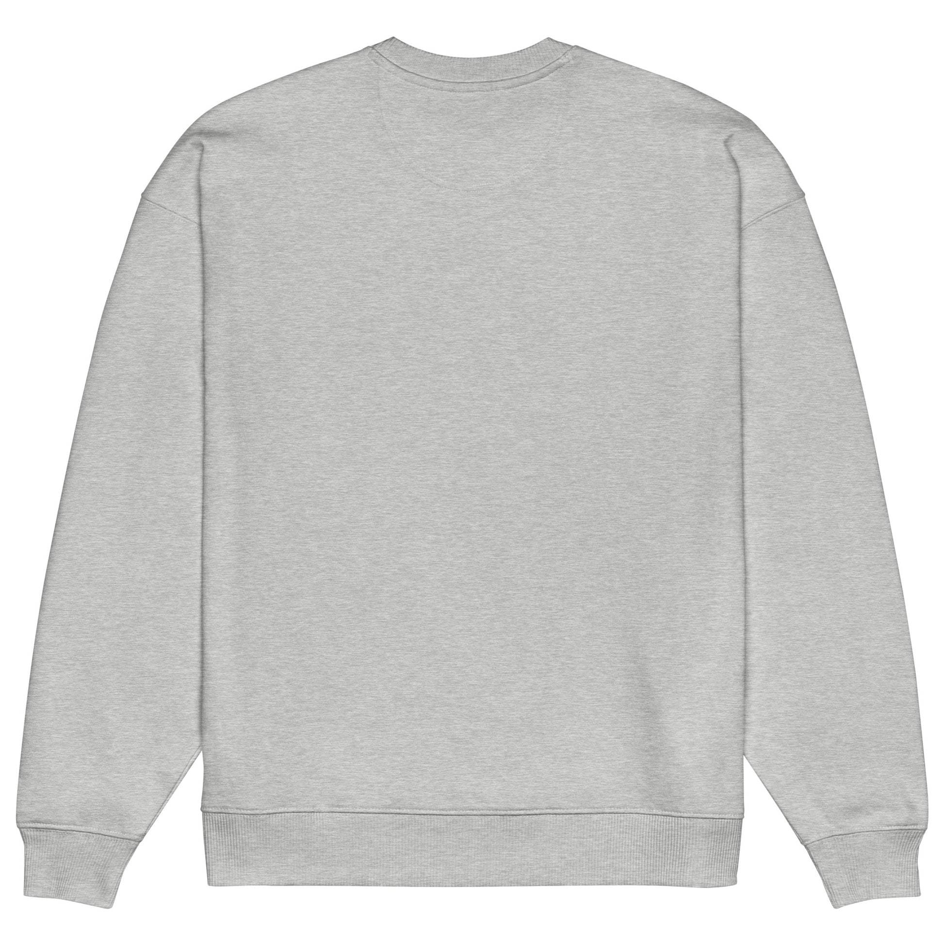 Owl Unisex Organic Oversized Sweatshirt: 'Wisdom Flies Light' in Fall | Sustainable Fashion USA Dudeily