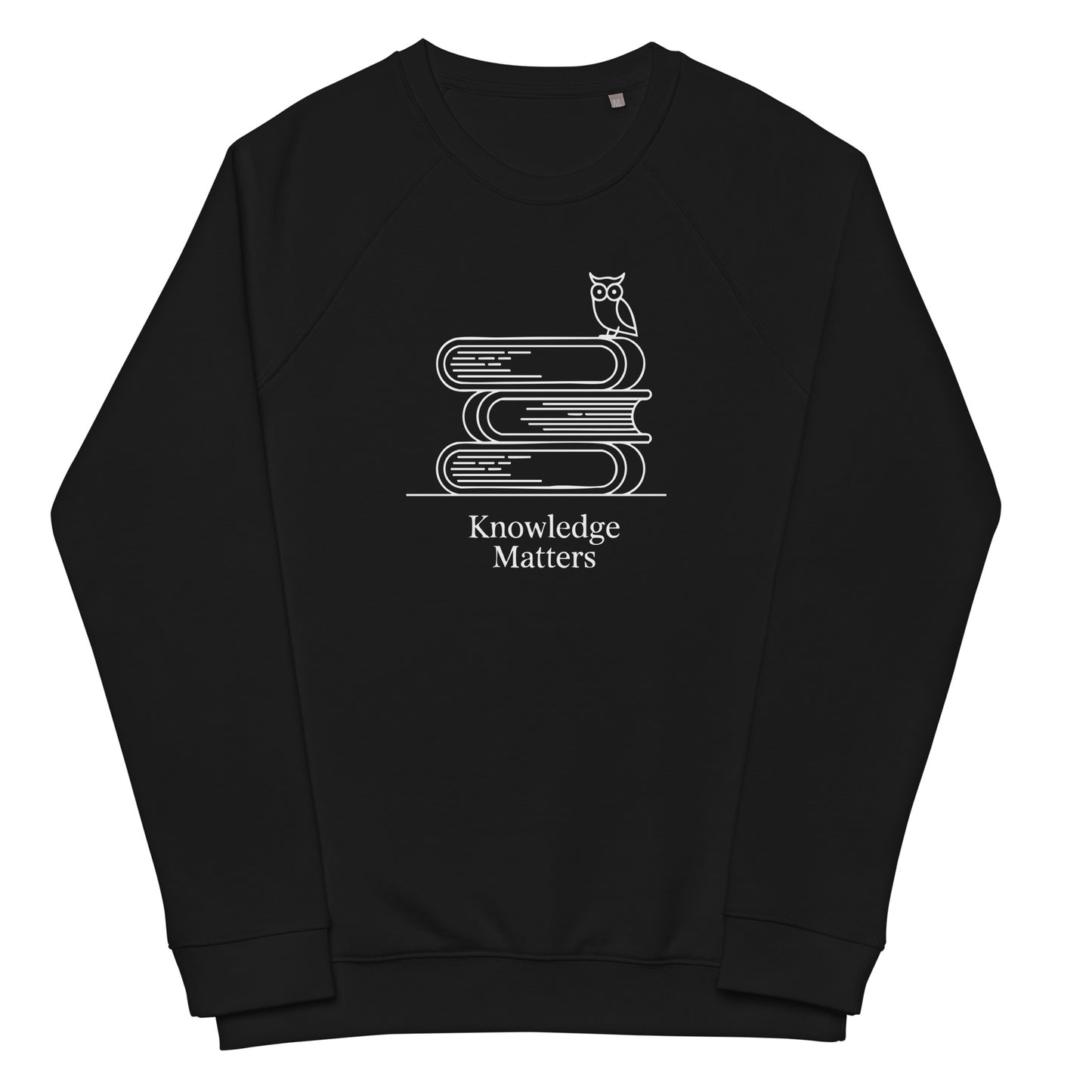 Unisex organic raglan sweatshirt Dudeily