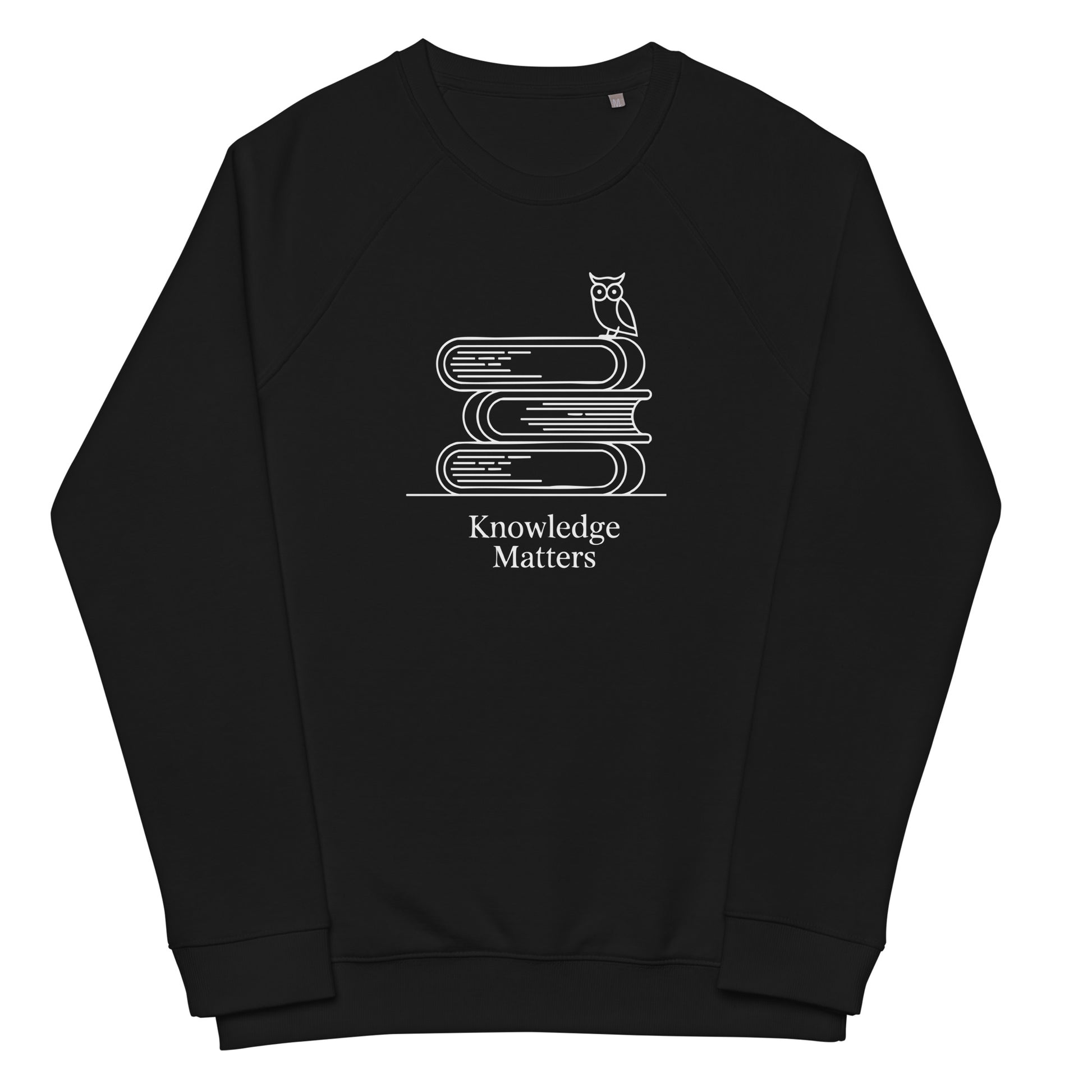 Unisex organic raglan sweatshirt Dudeily
