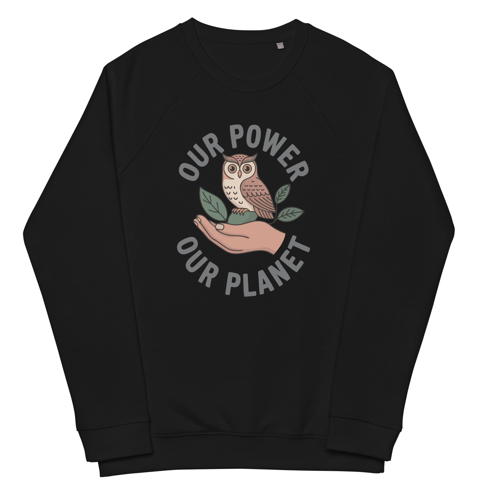 Unisex organic raglan sweatshirt Dudeily