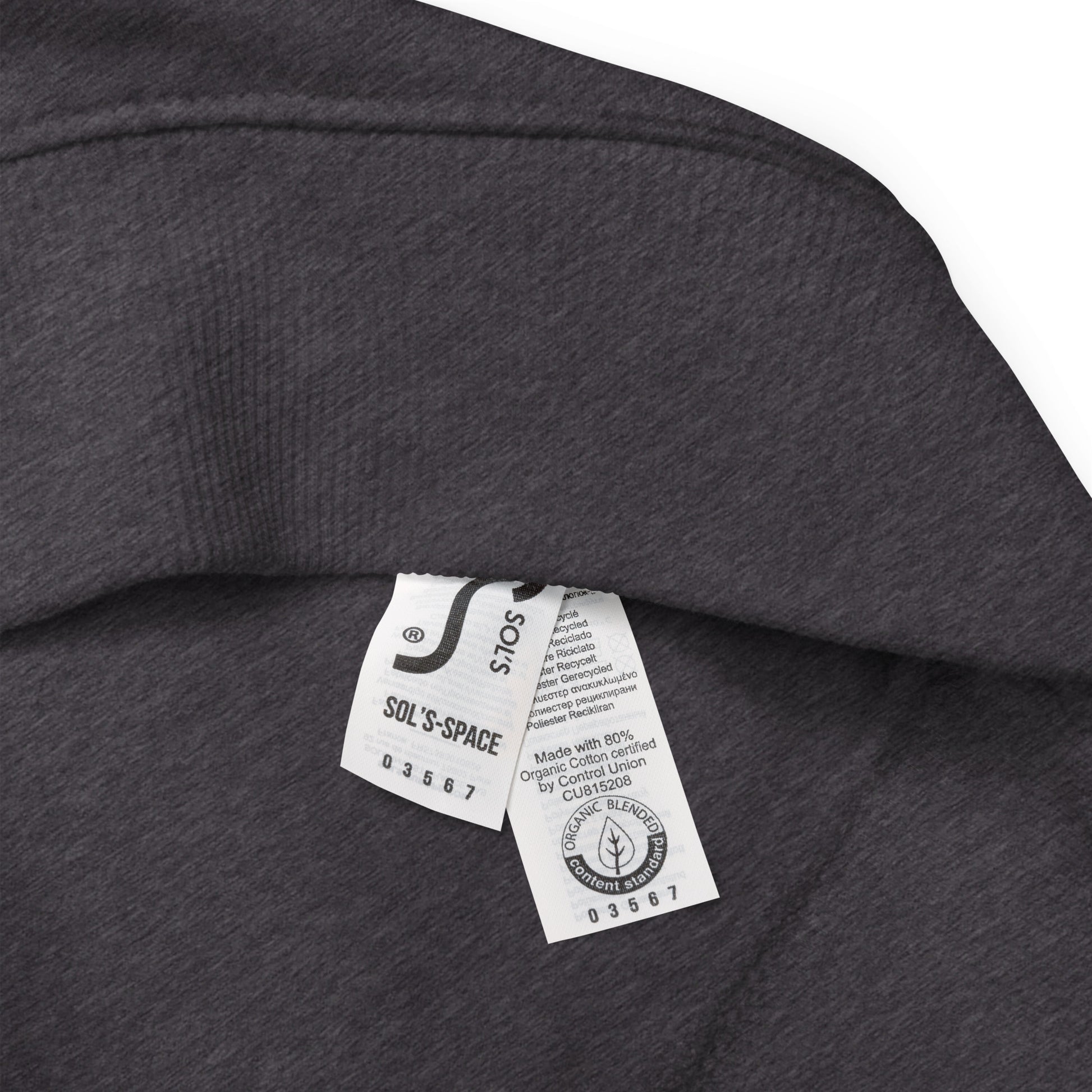 Unisex organic raglan sweatshirt Dudeily