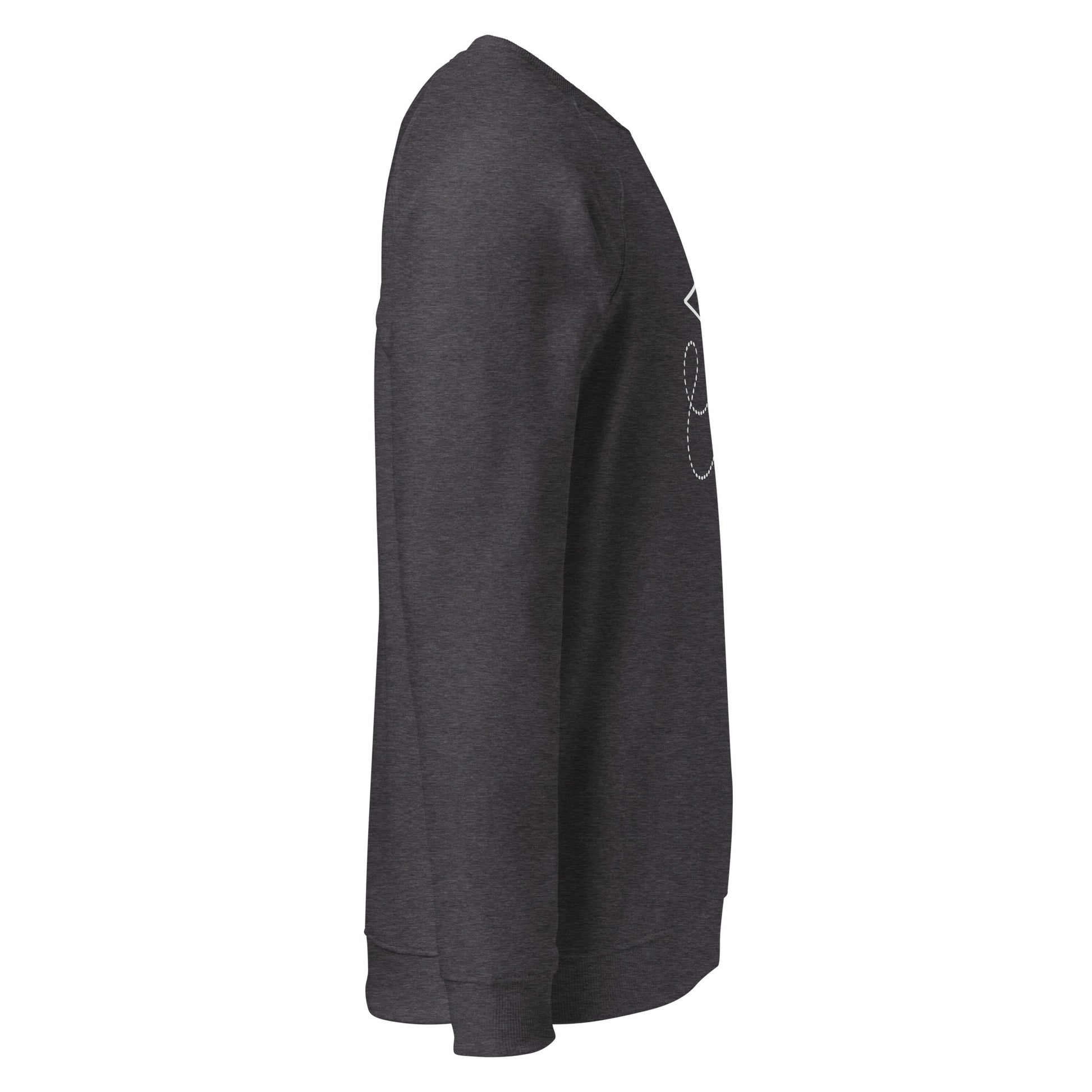 Unisex organic raglan sweatshirt Dudeily