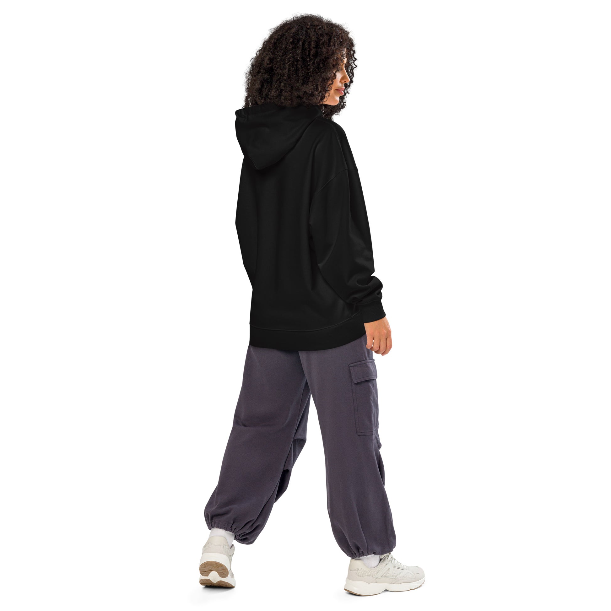 Sustainable Fashion USA-Owl Unisex Organic Relaxed Hoodie: 'Stay Cozy Hoot Loud' in Fall Dudeily