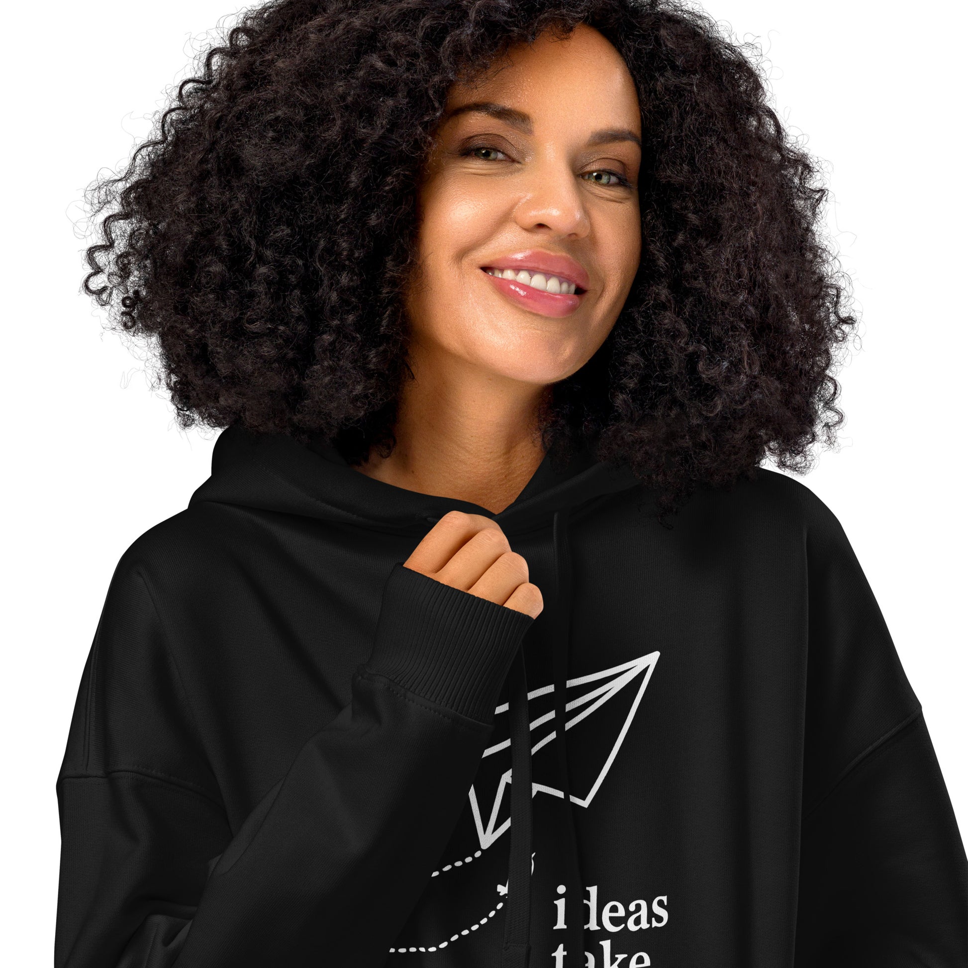 Unisex organic relaxed hoodie Dudeily