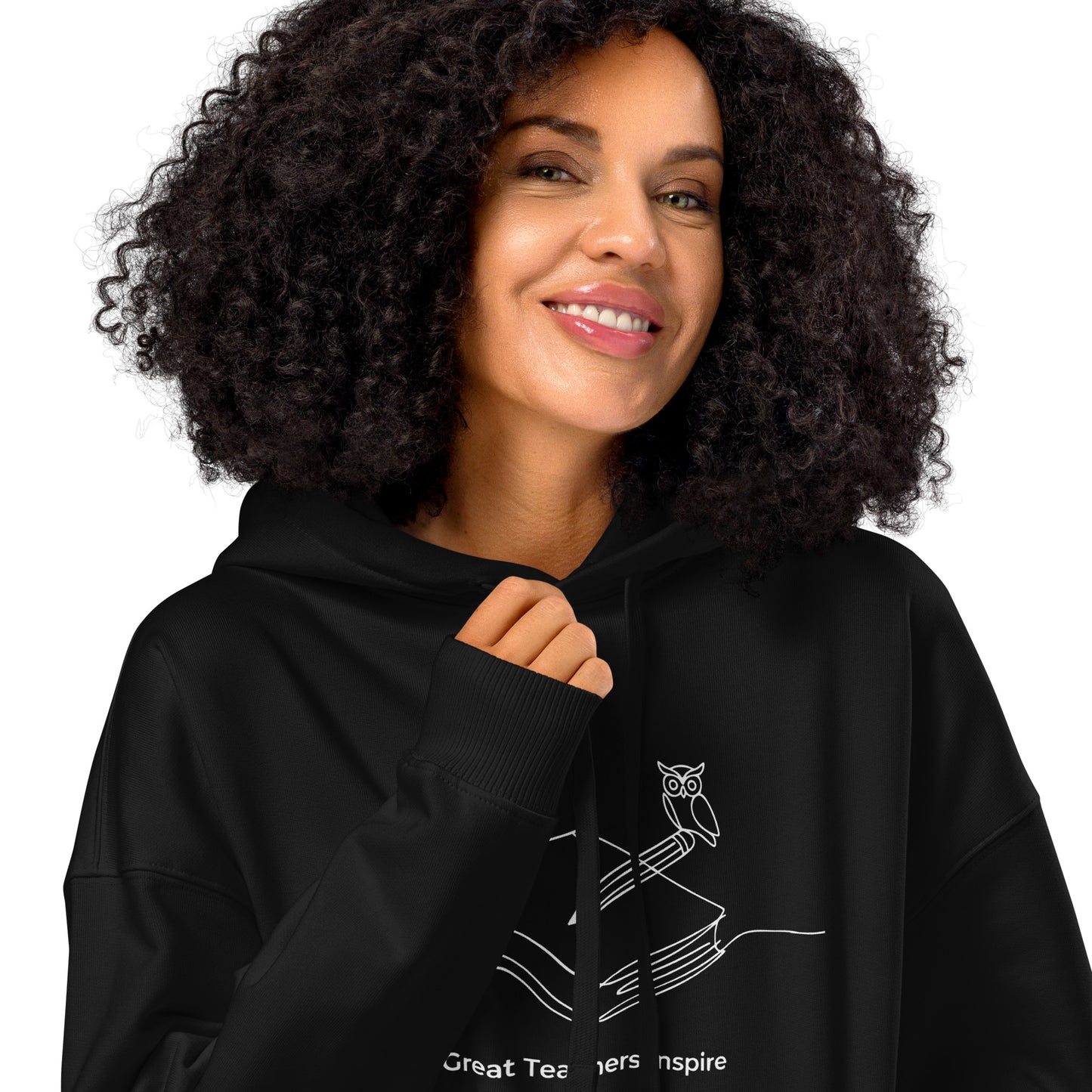 Unisex organic relaxed hoodie Dudeily