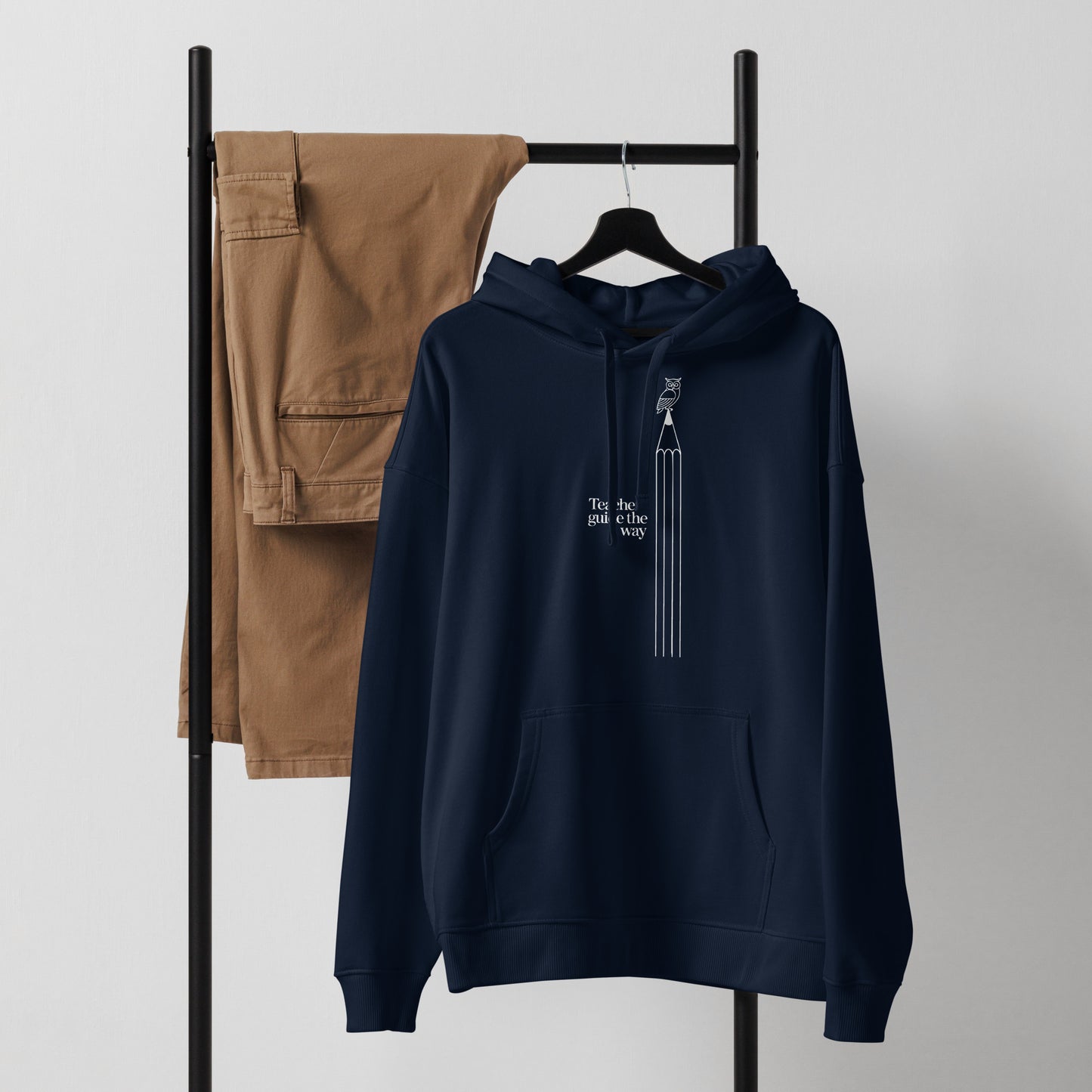 Unisex organic relaxed hoodie Dudeily