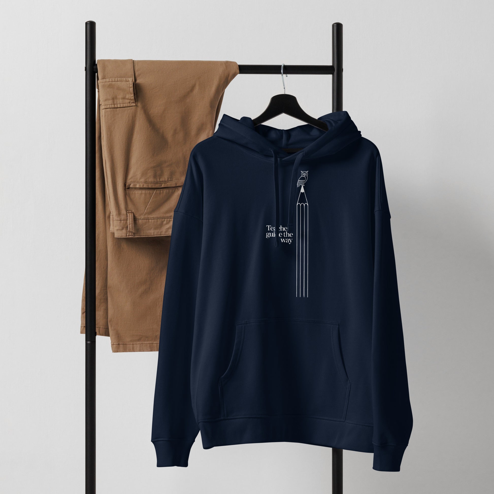 Unisex organic relaxed hoodie Dudeily