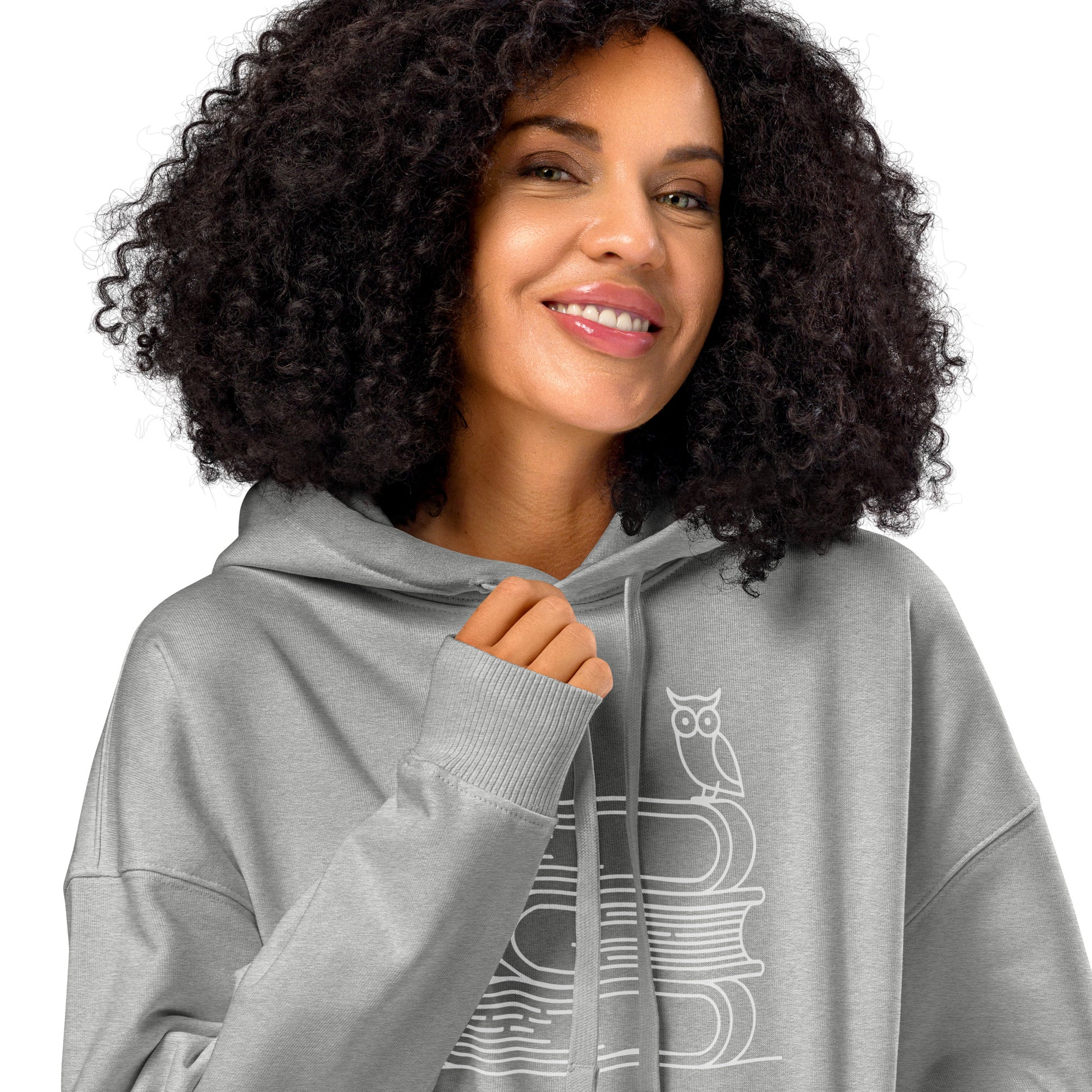 Unisex organic relaxed hoodie Dudeily