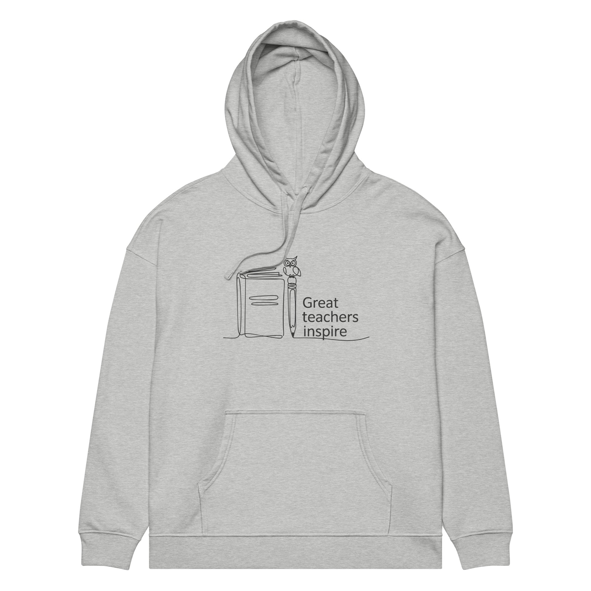 Unisex organic relaxed hoodie Dudeily