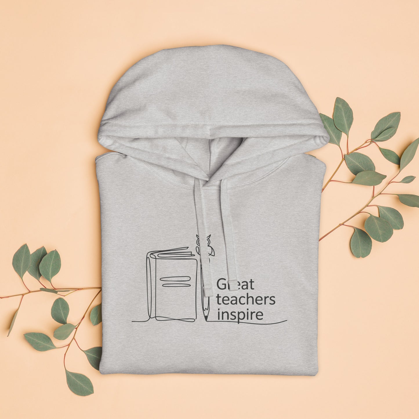 Unisex organic relaxed hoodie Dudeily