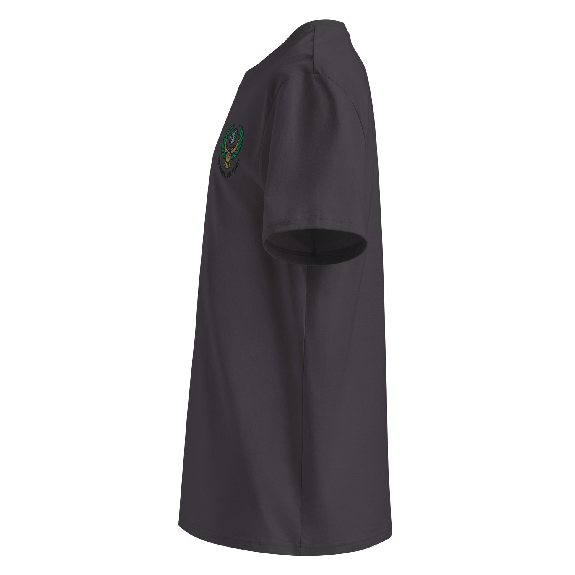 Unisex organic ribbed neck t-shirt Dudeily