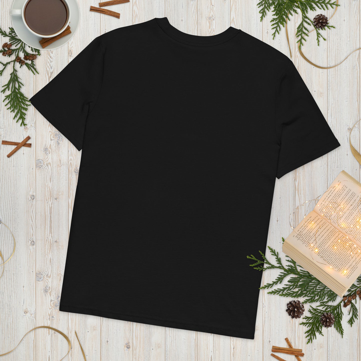 Eco-Friendly Owl Clothing Embroidered Unisex Organic Ribbed Neck T-Shirt "Grow With Care" Dudeily