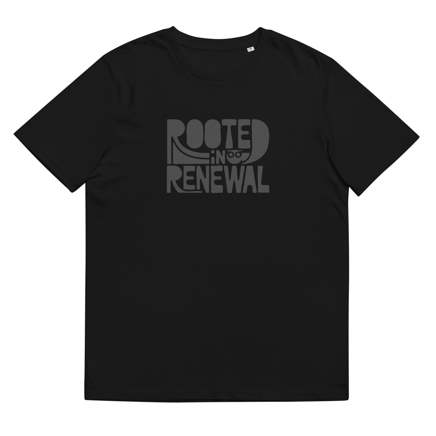 Unisex Essential Organic Hoodie "Rooted In Renewal" – Owl Print Sustainable Fashion Dudeily