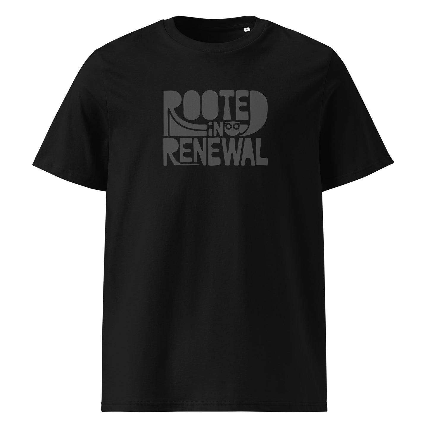 Unisex Essential Organic Hoodie "Rooted In Renewal" – Owl Print Sustainable Fashion Dudeily