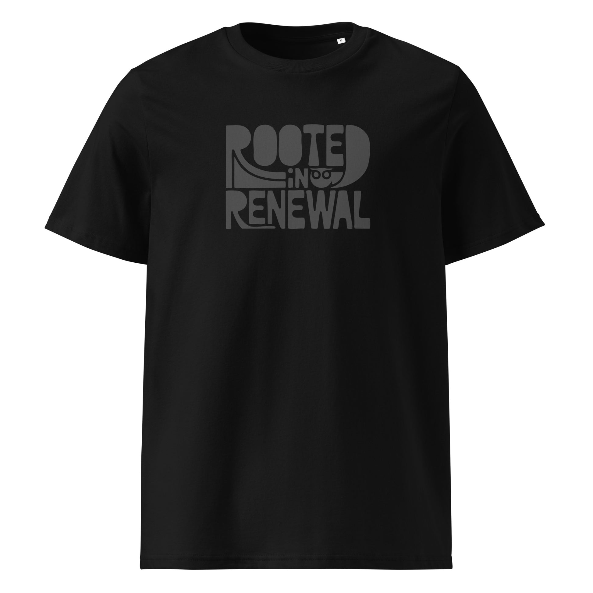 Unisex Essential Organic Hoodie "Rooted In Renewal" – Owl Print Sustainable Fashion Dudeily