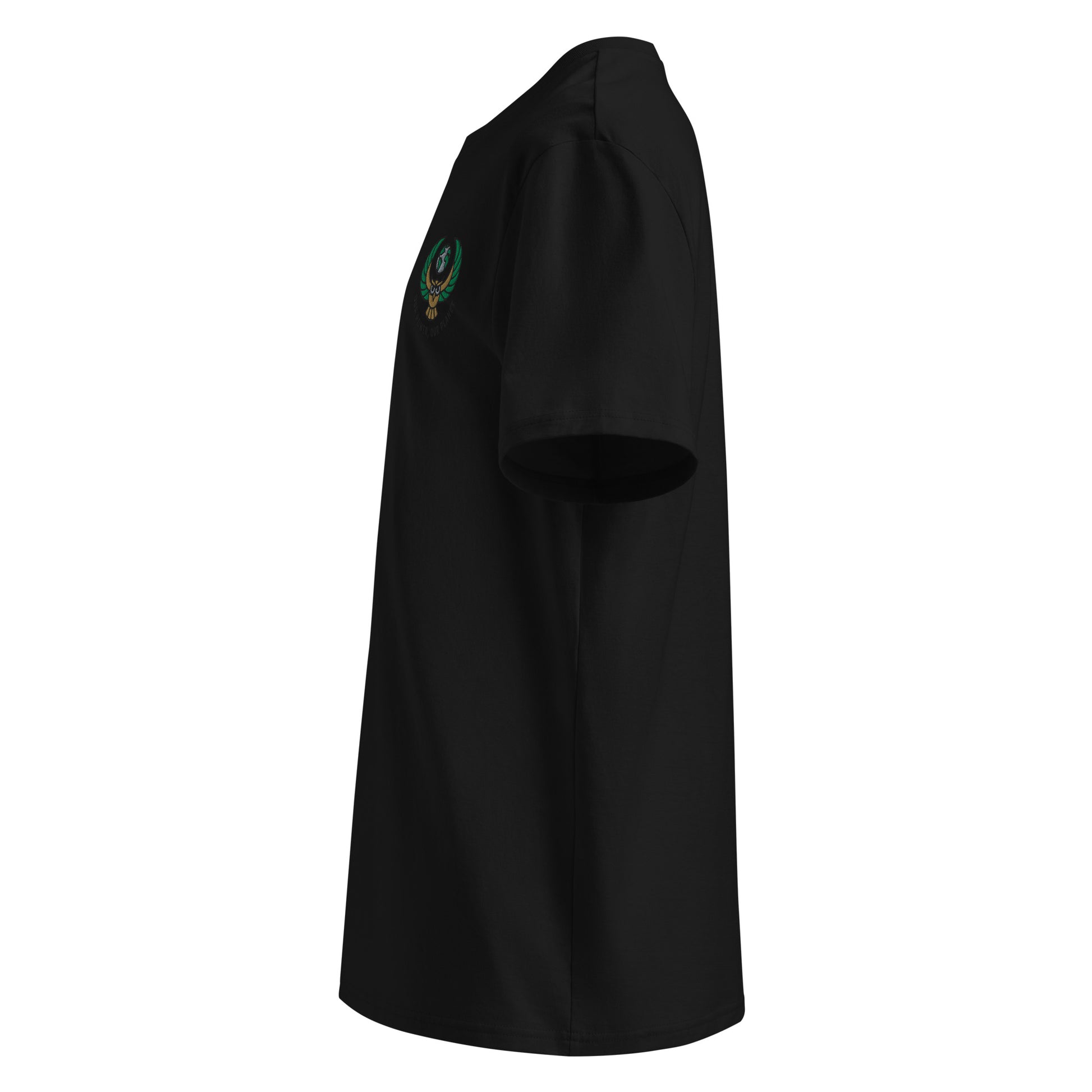 Unisex organic ribbed neck t-shirt Dudeily