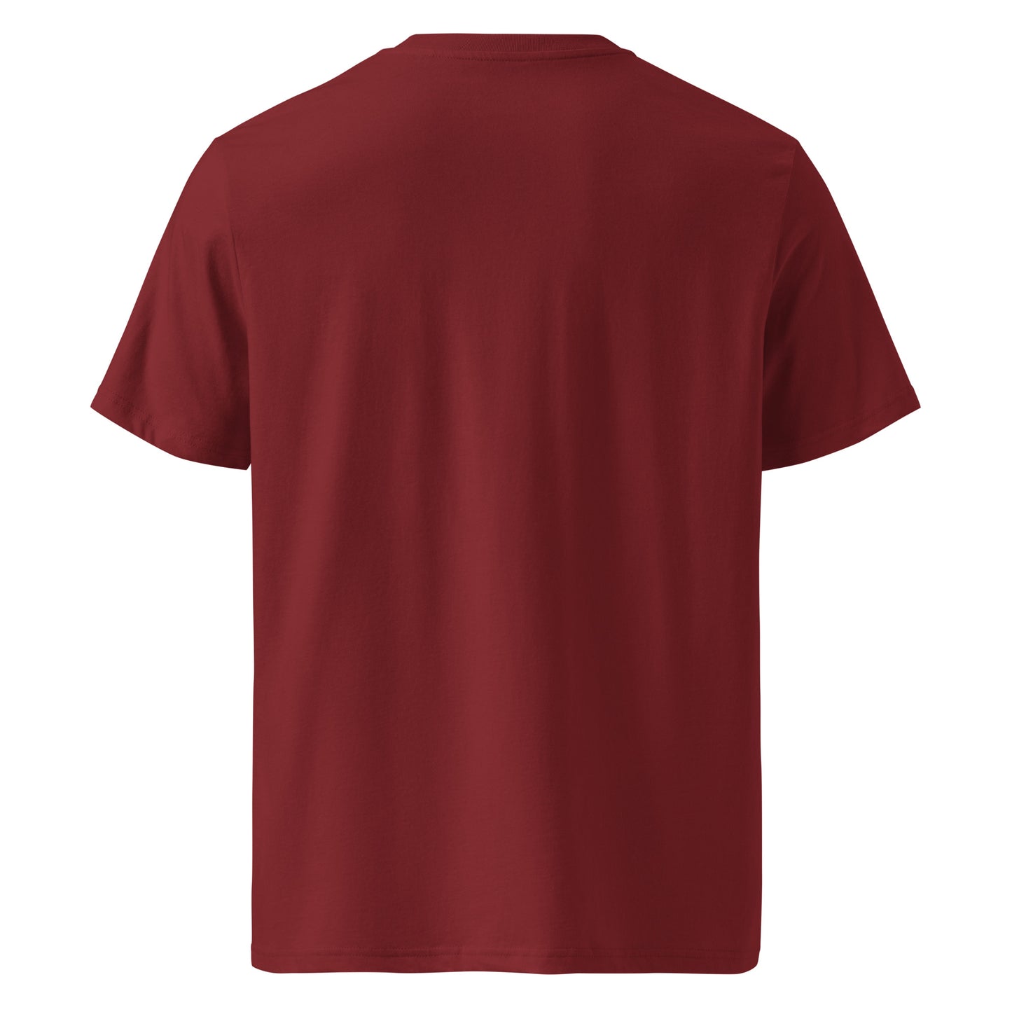 Eco-Friendly Owl Clothing Embroidered Unisex Organic Ribbed Neck T-Shirt "Hope Has Feathers" Dudeily