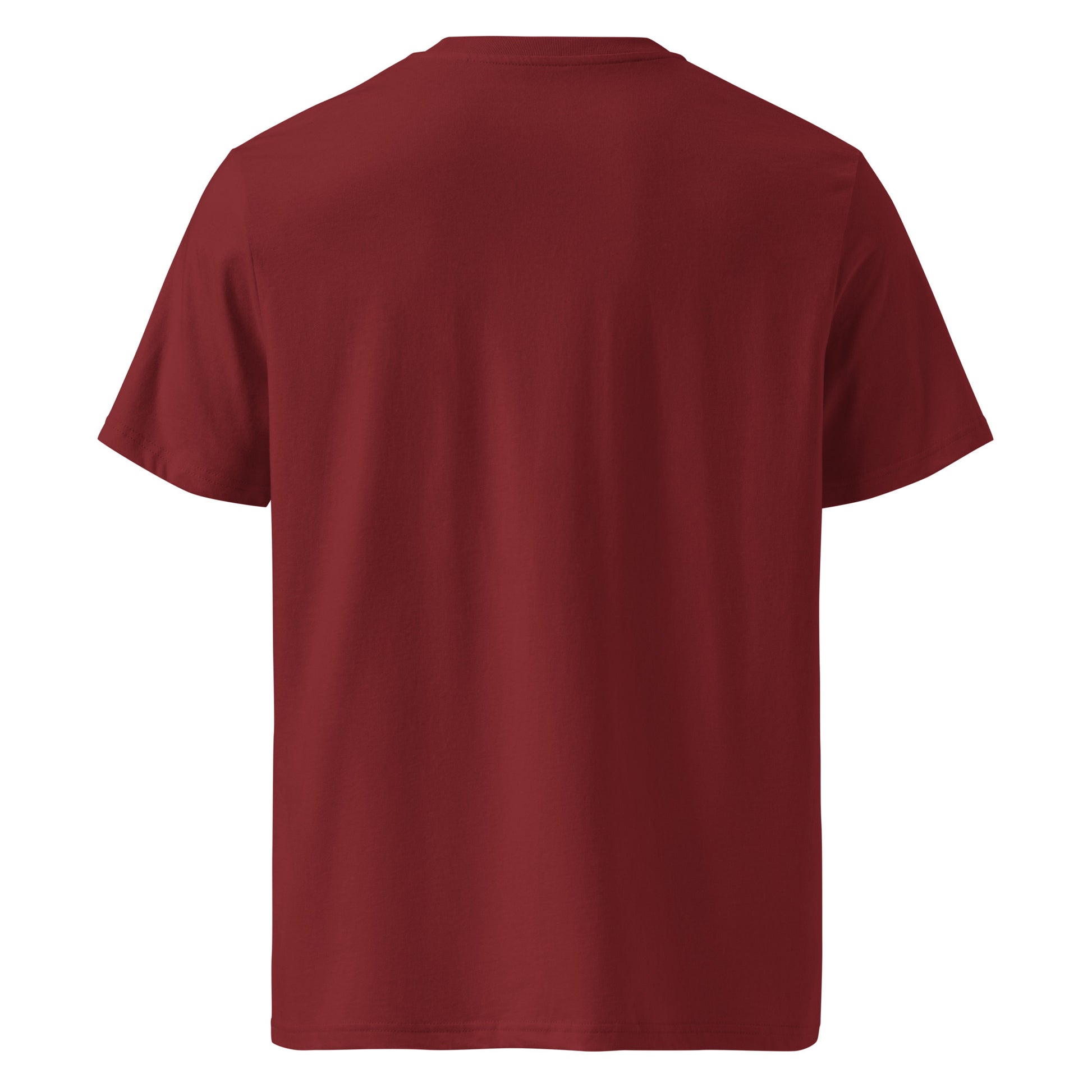 Eco-Friendly Owl Clothing Embroidered Unisex Organic Ribbed Neck T-Shirt "Hope Has Feathers" Dudeily