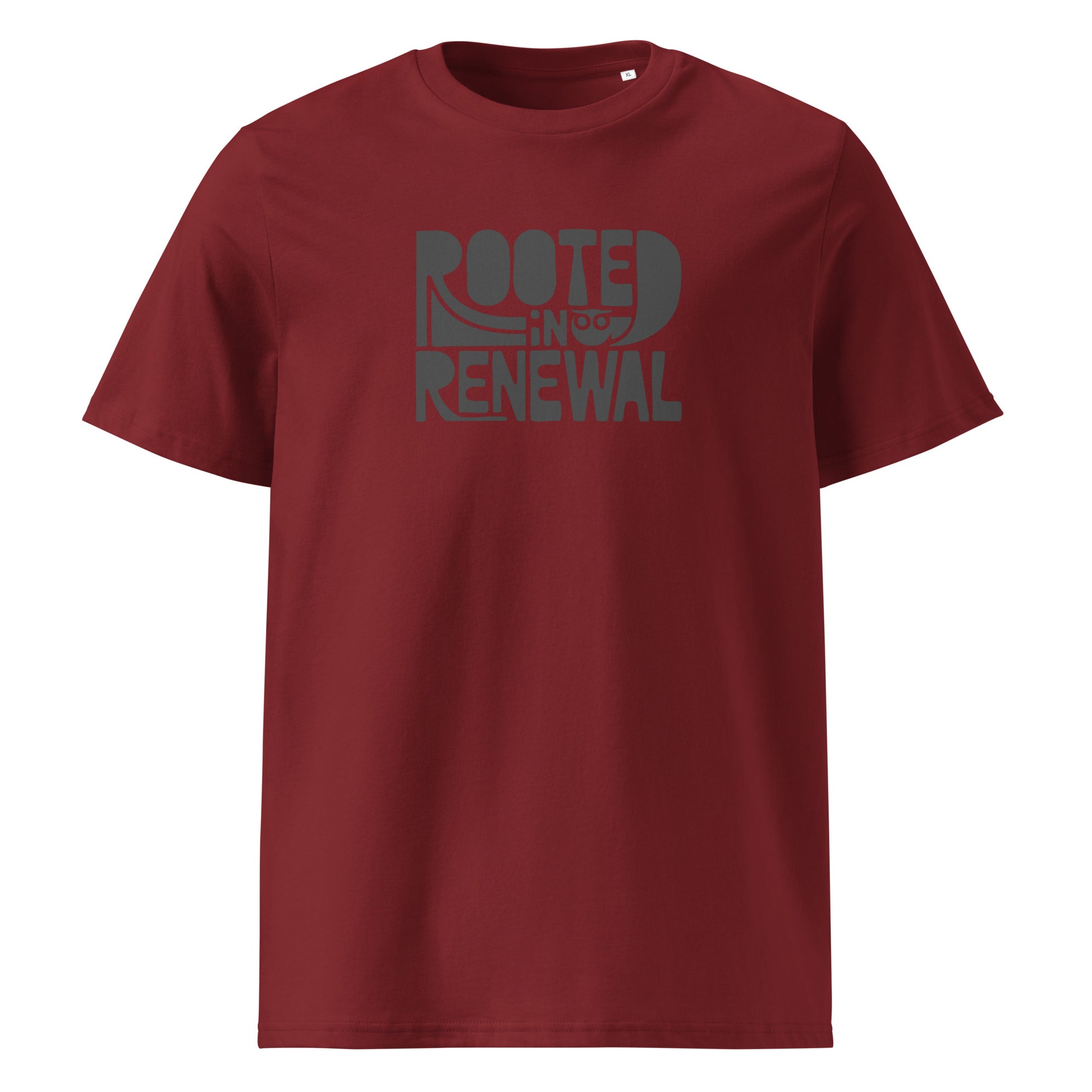 Unisex Essential Organic Hoodie "Rooted In Renewal" – Owl Print Sustainable Fashion Dudeily