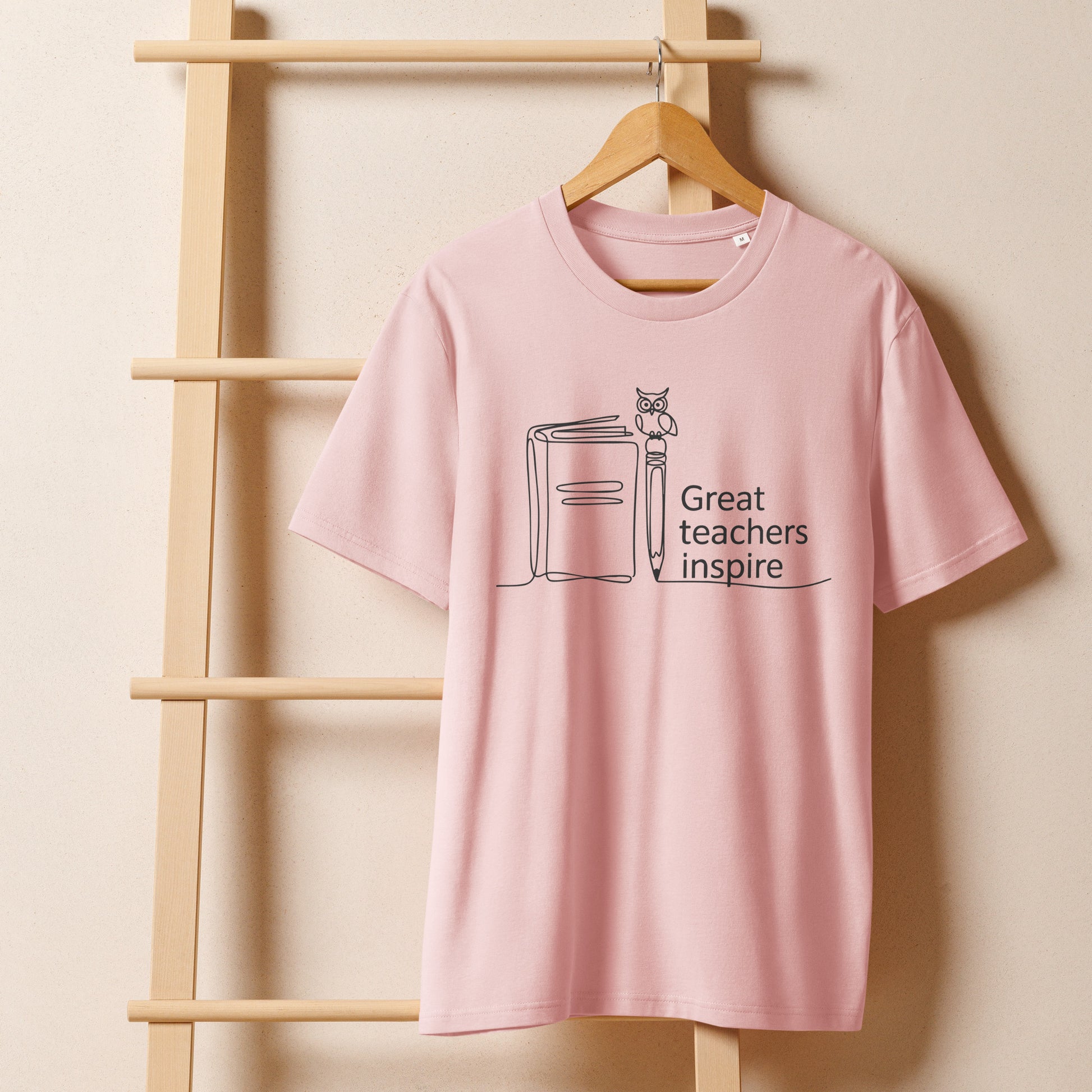 Unisex organic ribbed neck t-shirt Dudeily