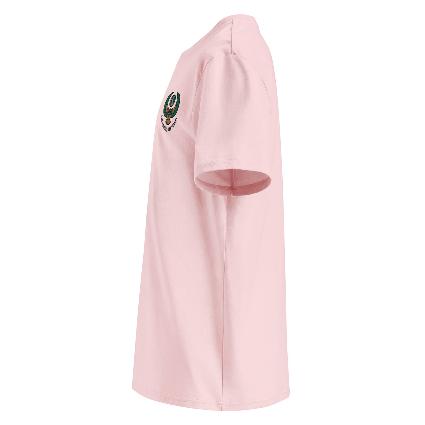 Unisex organic ribbed neck t-shirt Dudeily