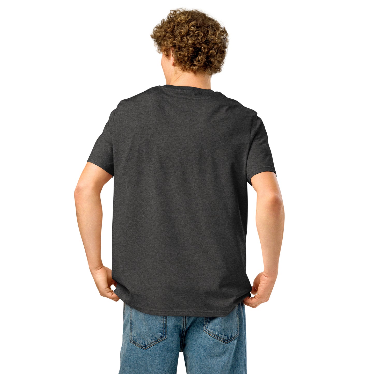 Eco-Friendly Owl Clothing Embroidered Unisex Organic Ribbed Neck T-Shirt "Hope Has Feathers" Dudeily