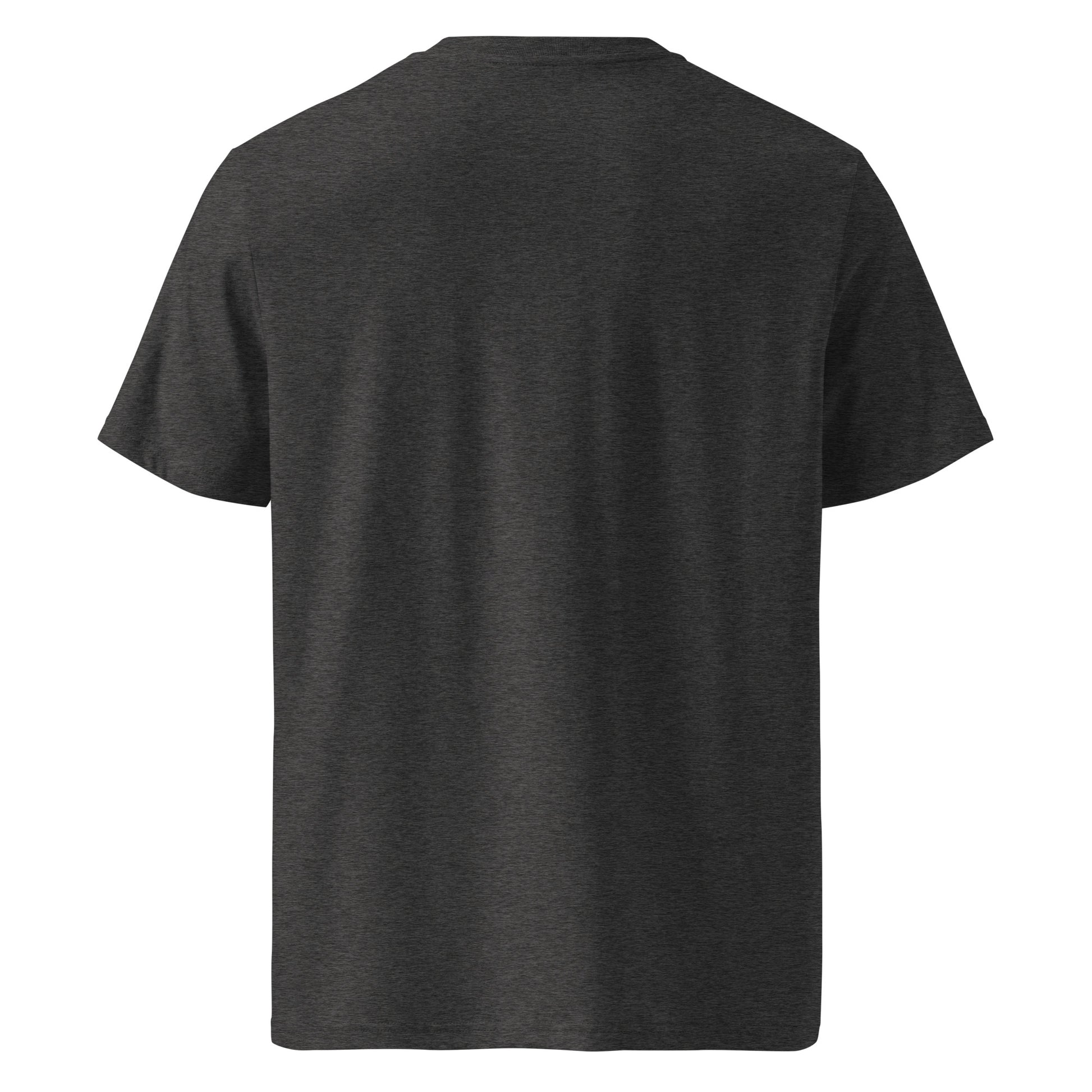 Eco-Friendly Owl Clothing Embroidered Unisex Organic Ribbed Neck T-Shirt "Hope Has Feathers" Dudeily