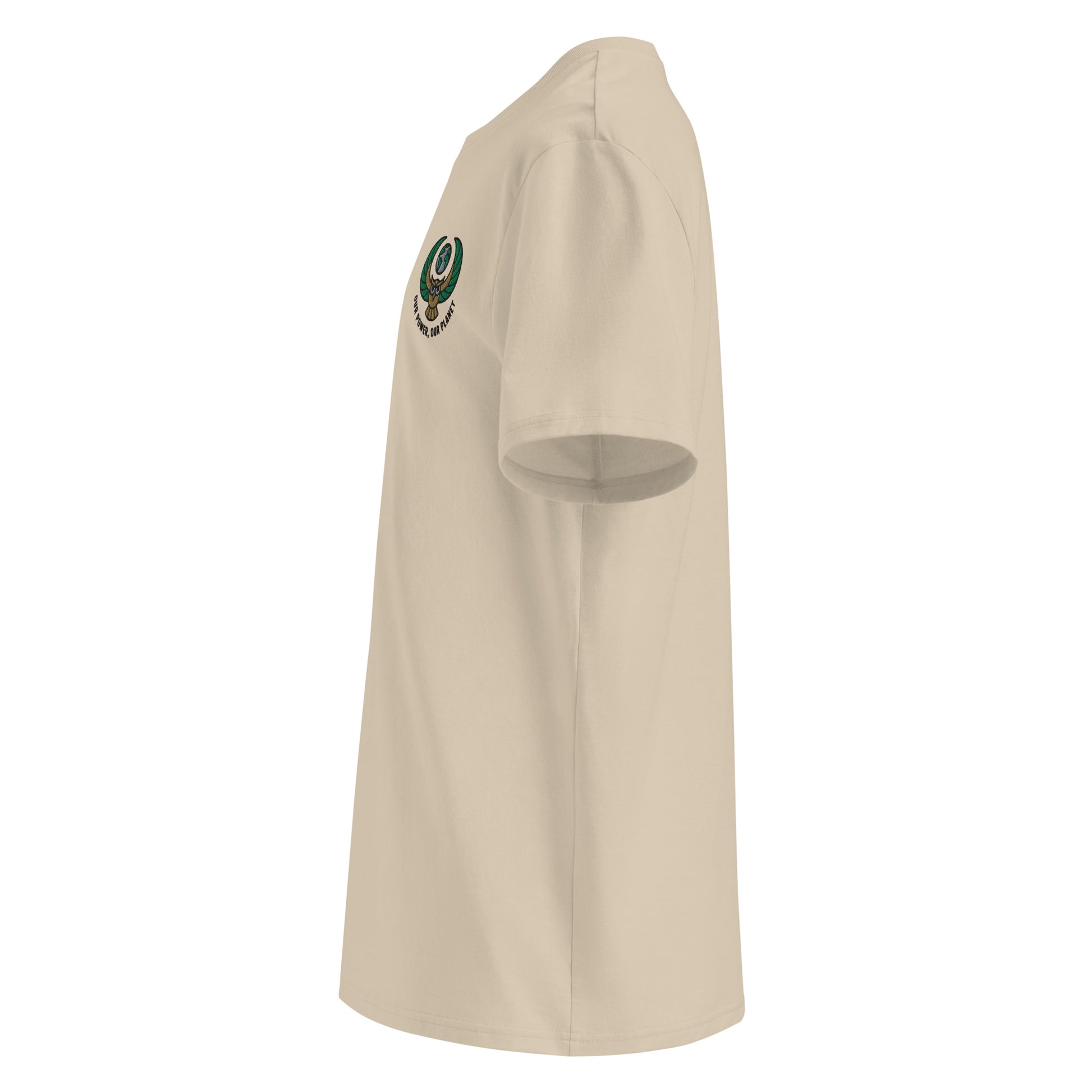 Unisex organic ribbed neck t-shirt Dudeily