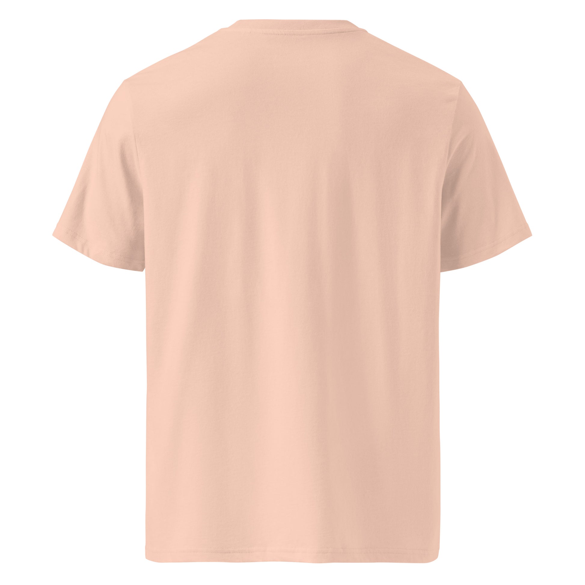 Eco-Friendly Owl Clothing Embroidered Unisex Organic Ribbed Neck T-Shirt "Hope Has Feathers" Dudeily