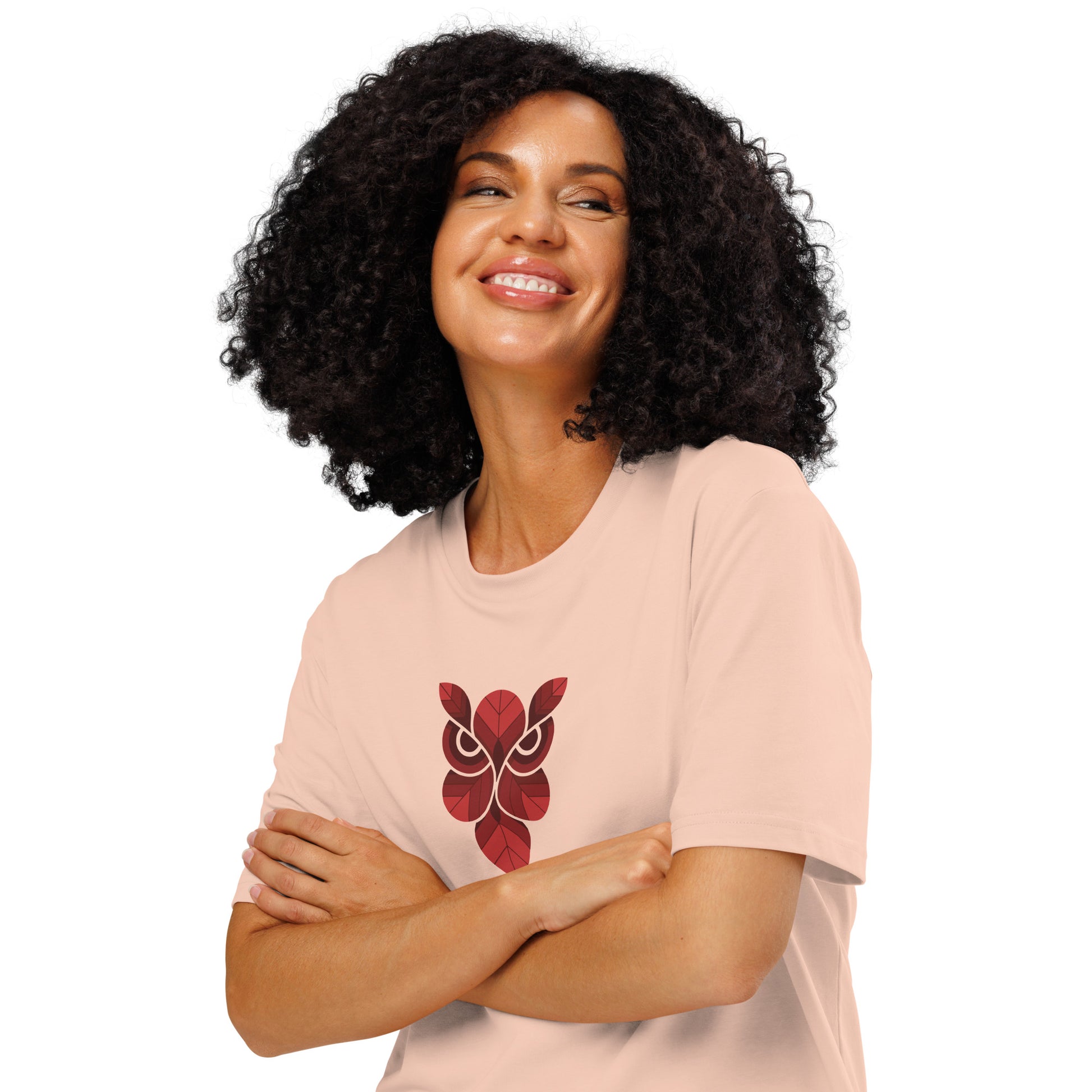 Unisex Organic Ribbed Neck T-Shirt: 'Forever Wise' | Sustainable Owl Fashion USA Dudeily
