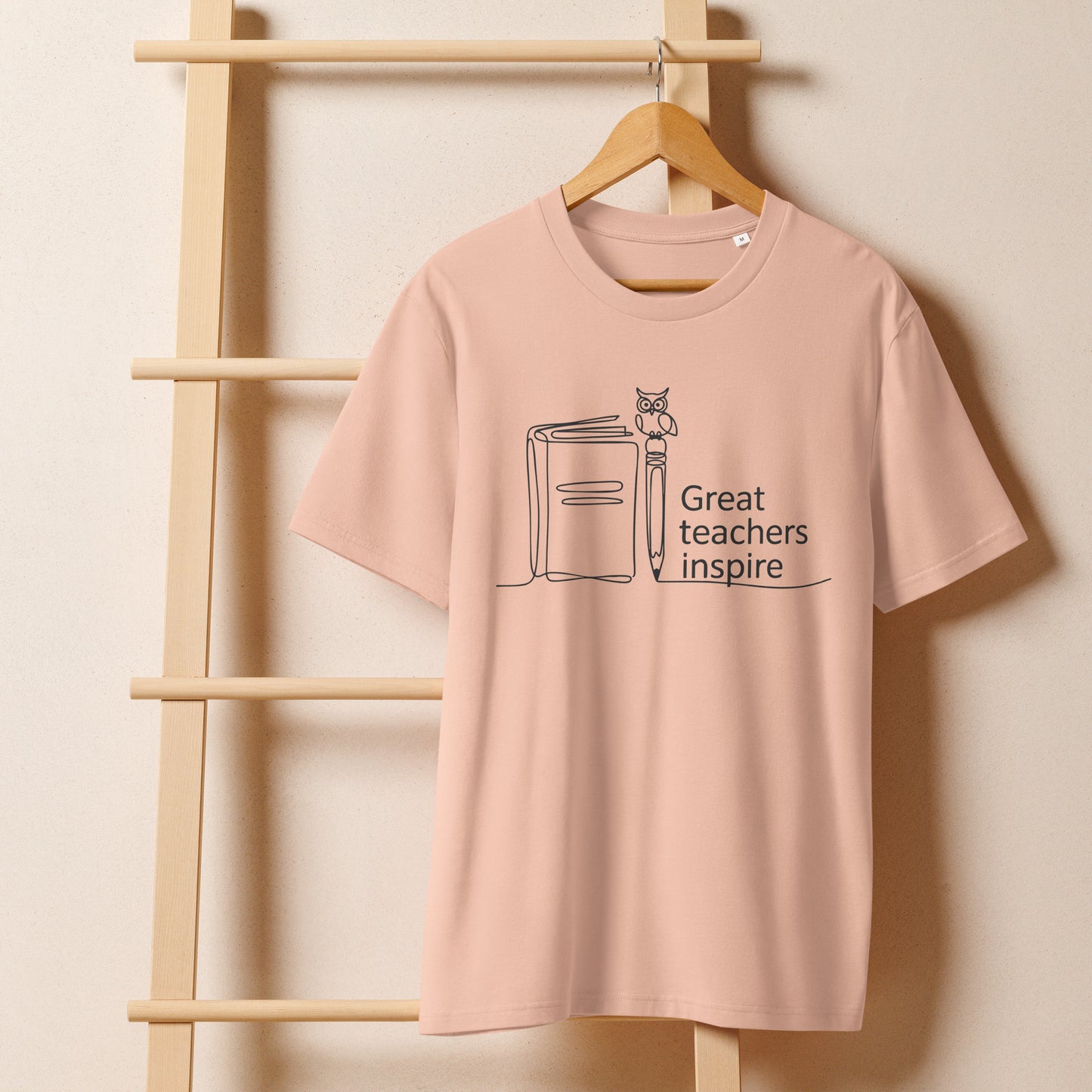 Unisex organic ribbed neck t-shirt Dudeily