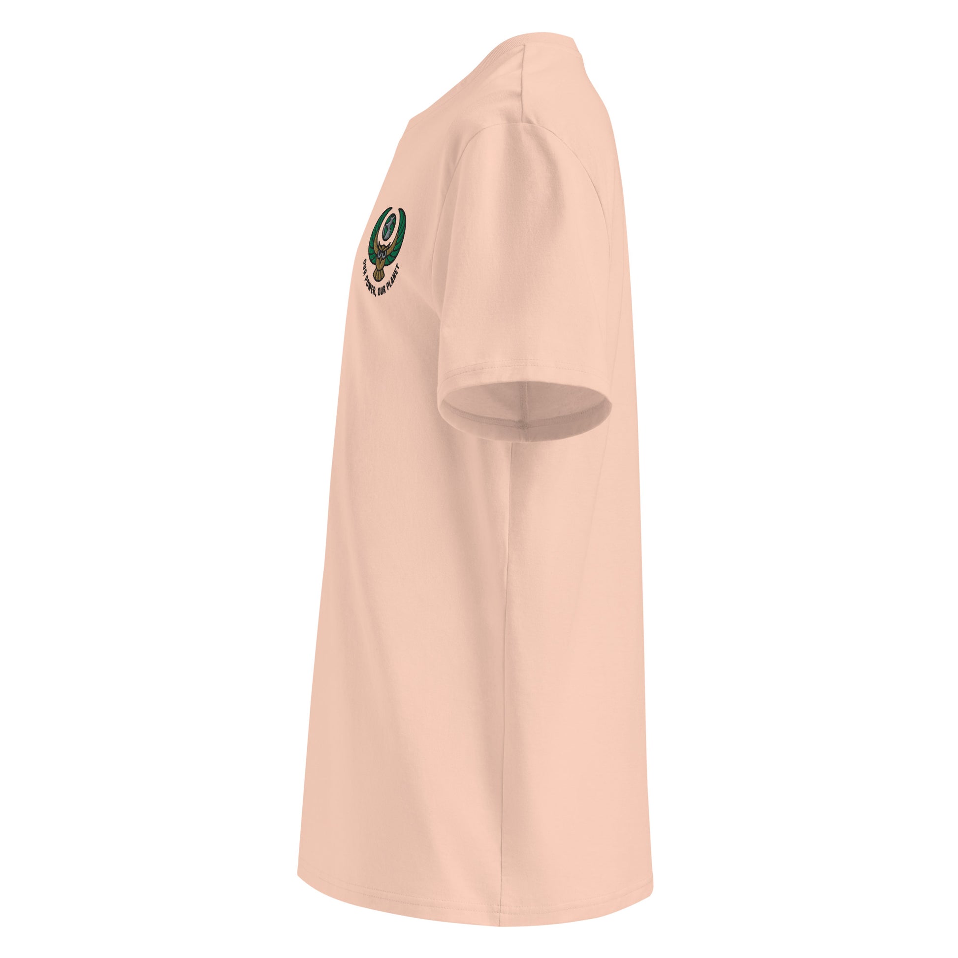 Unisex organic ribbed neck t-shirt Dudeily