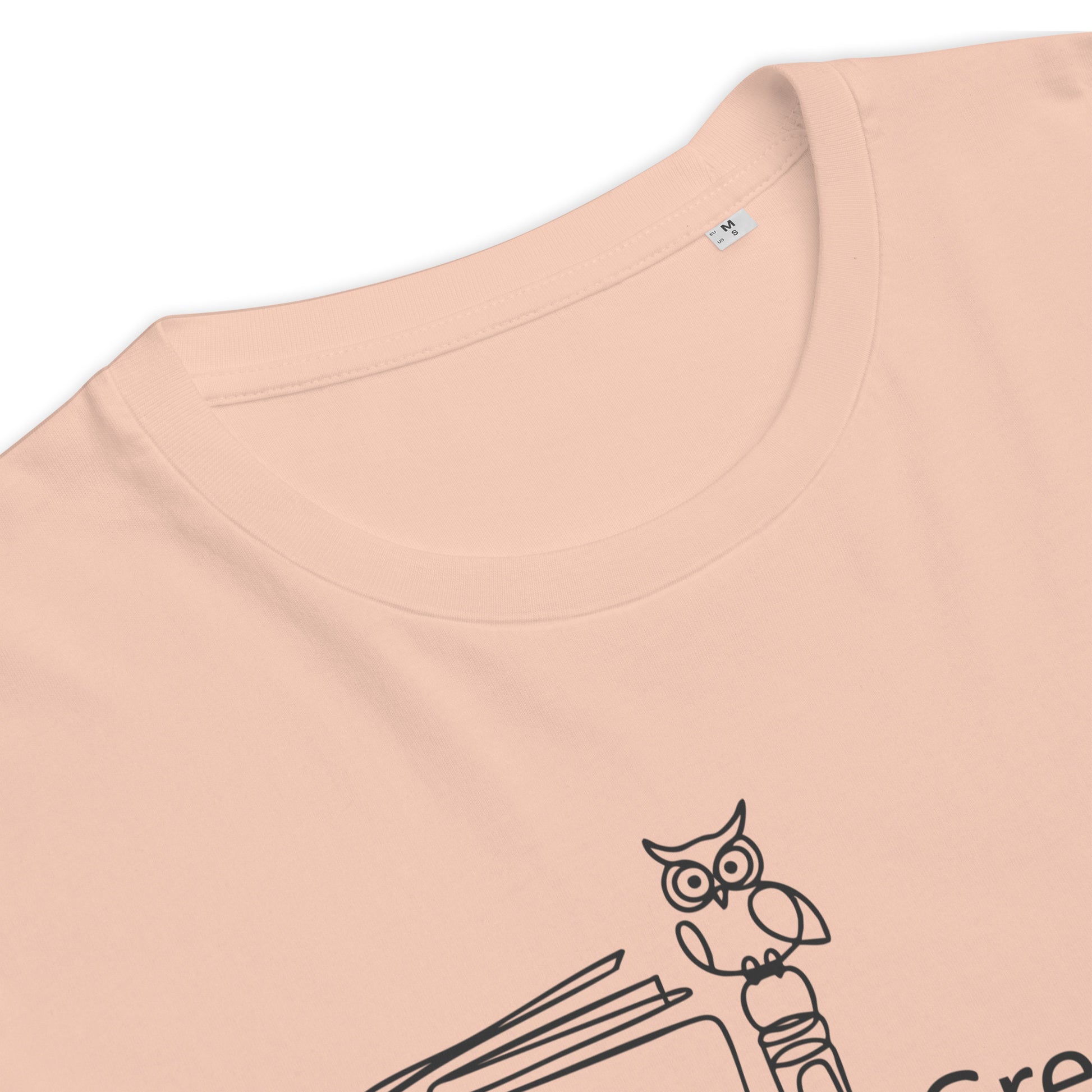 Unisex organic ribbed neck t-shirt Dudeily