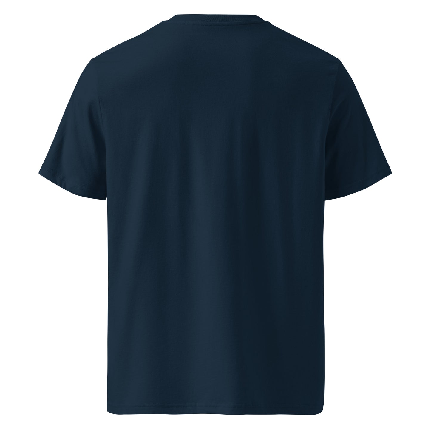Eco-Friendly Owl Clothing Embroidered Unisex Organic Ribbed Neck T-Shirt "Grow With Care" Dudeily