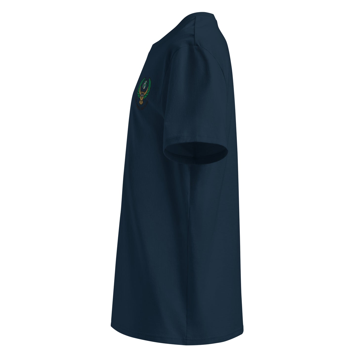 Unisex organic ribbed neck t-shirt Dudeily