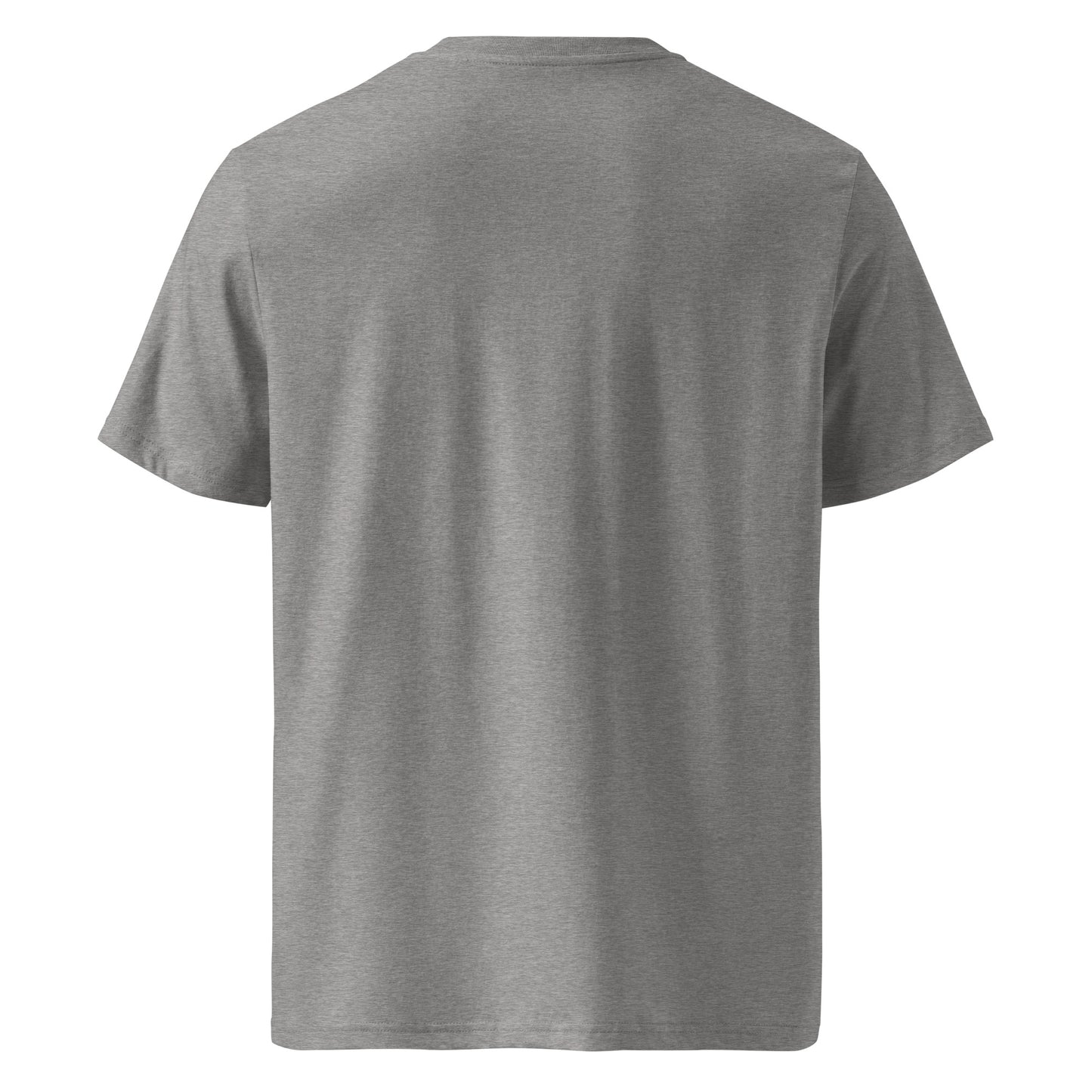 Eco-Friendly Owl Clothing Embroidered Unisex Organic Ribbed Neck T-Shirt "Hope Has Feathers" Dudeily