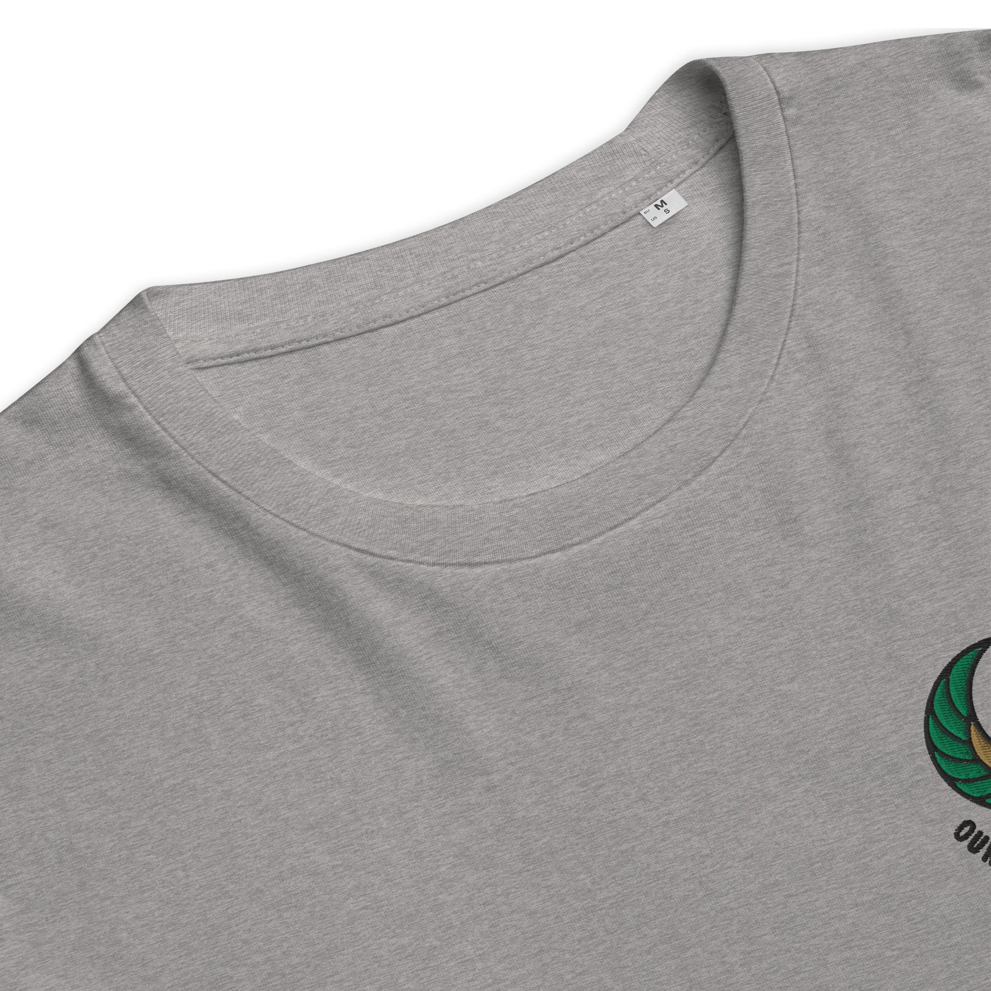 Unisex organic ribbed neck t-shirt Dudeily