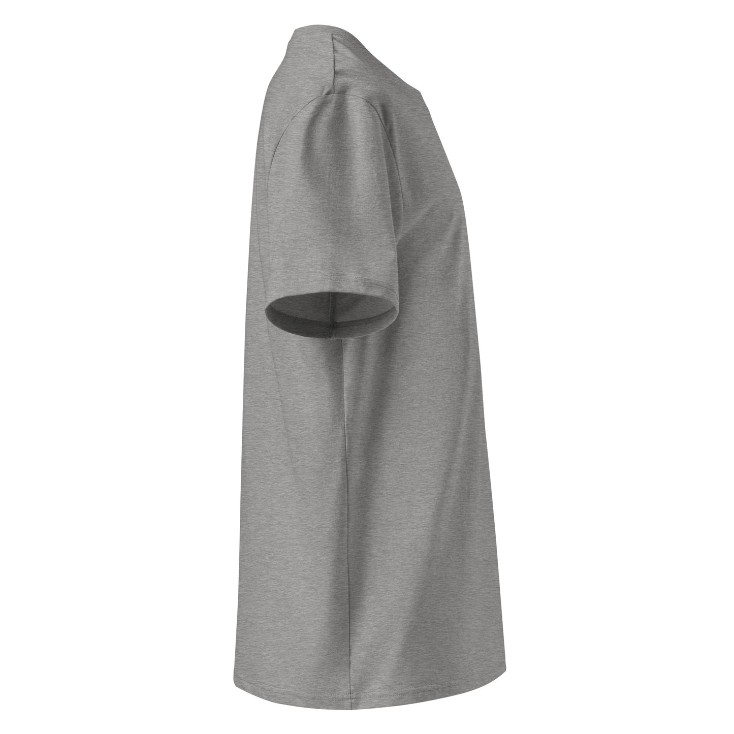 Unisex organic ribbed neck t-shirt Dudeily