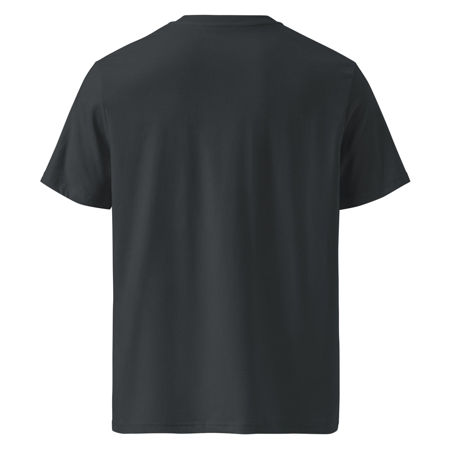 Eco-Friendly Owl Clothing Embroidered Unisex Organic Ribbed Neck T-Shirt "Grow With Care" Dudeily